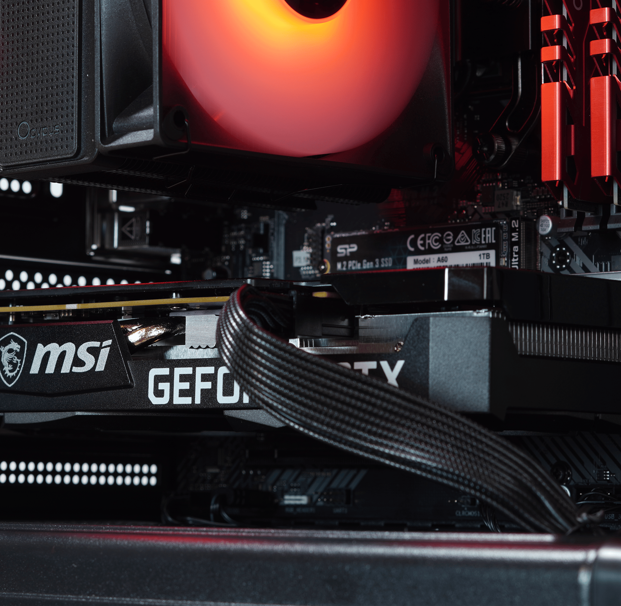 🔴Havoc🔴 RTX 3060, Ryzen 5 5500, 16GB DDR4 RAM, 1TB SSD w/ Wifi | 1080p Gaming PC |