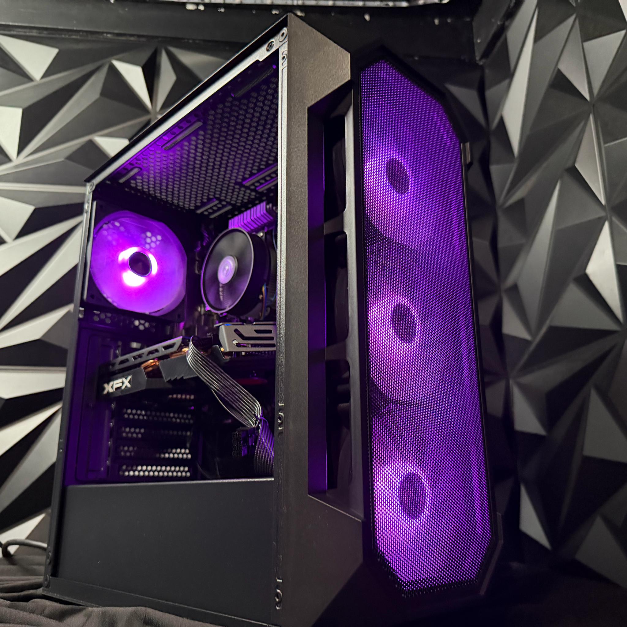 💅🔥 THE BUDGET BADDIE 🔥💅 Ryzen 5 2600| RX 580 8GB 16 GB DDR4| 512GB NVMe|650W PSU