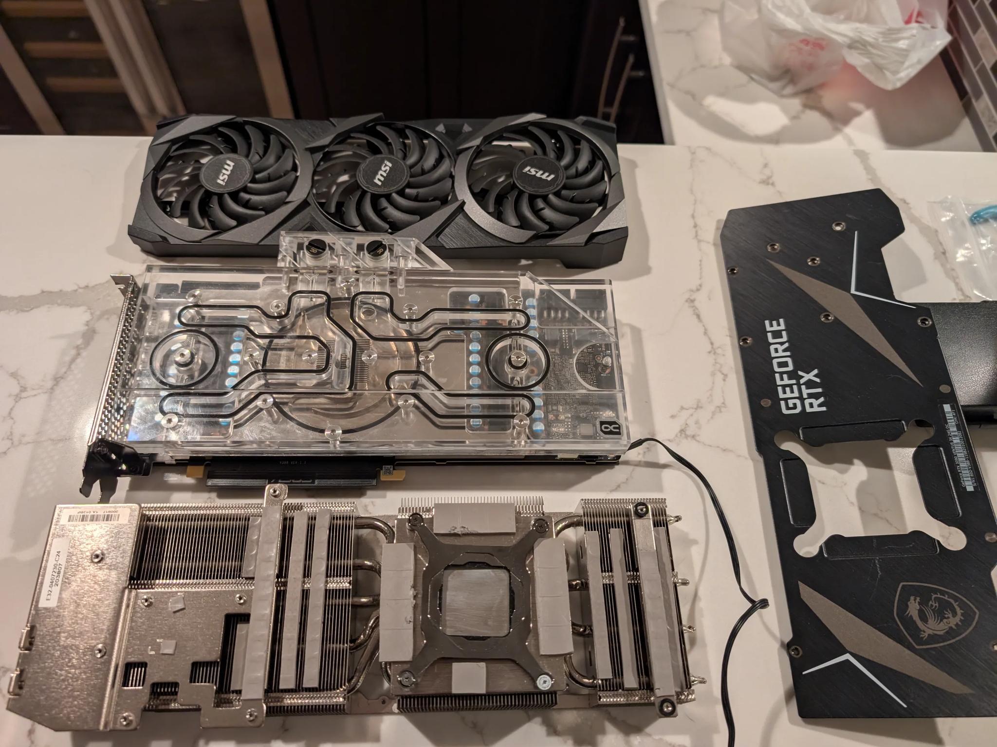 Alphacool Water Block MSI Ventus 3X OC RTX 3090 24GB