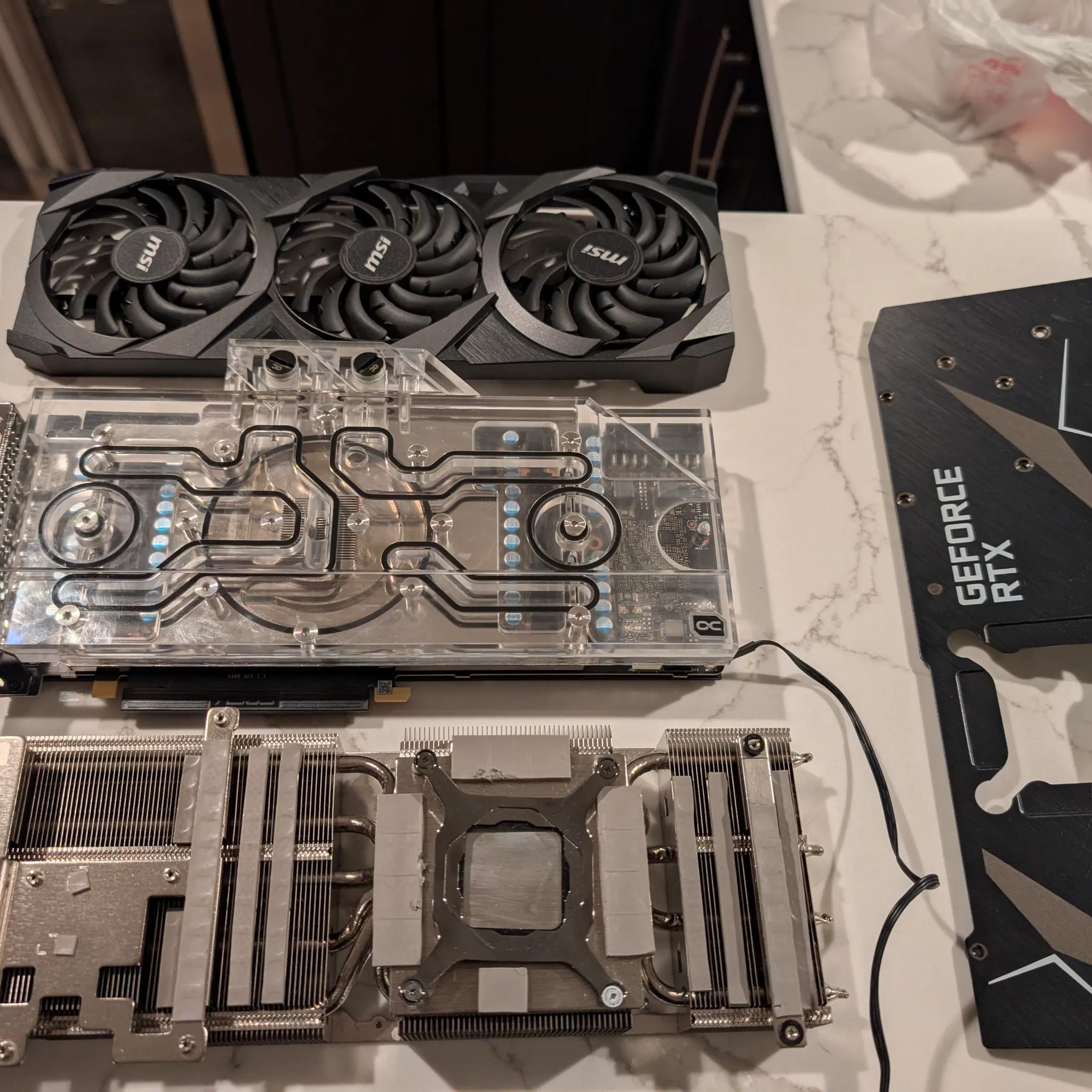 Alphacool Water Block MSI Ventus 3X OC RTX 3090 24GB