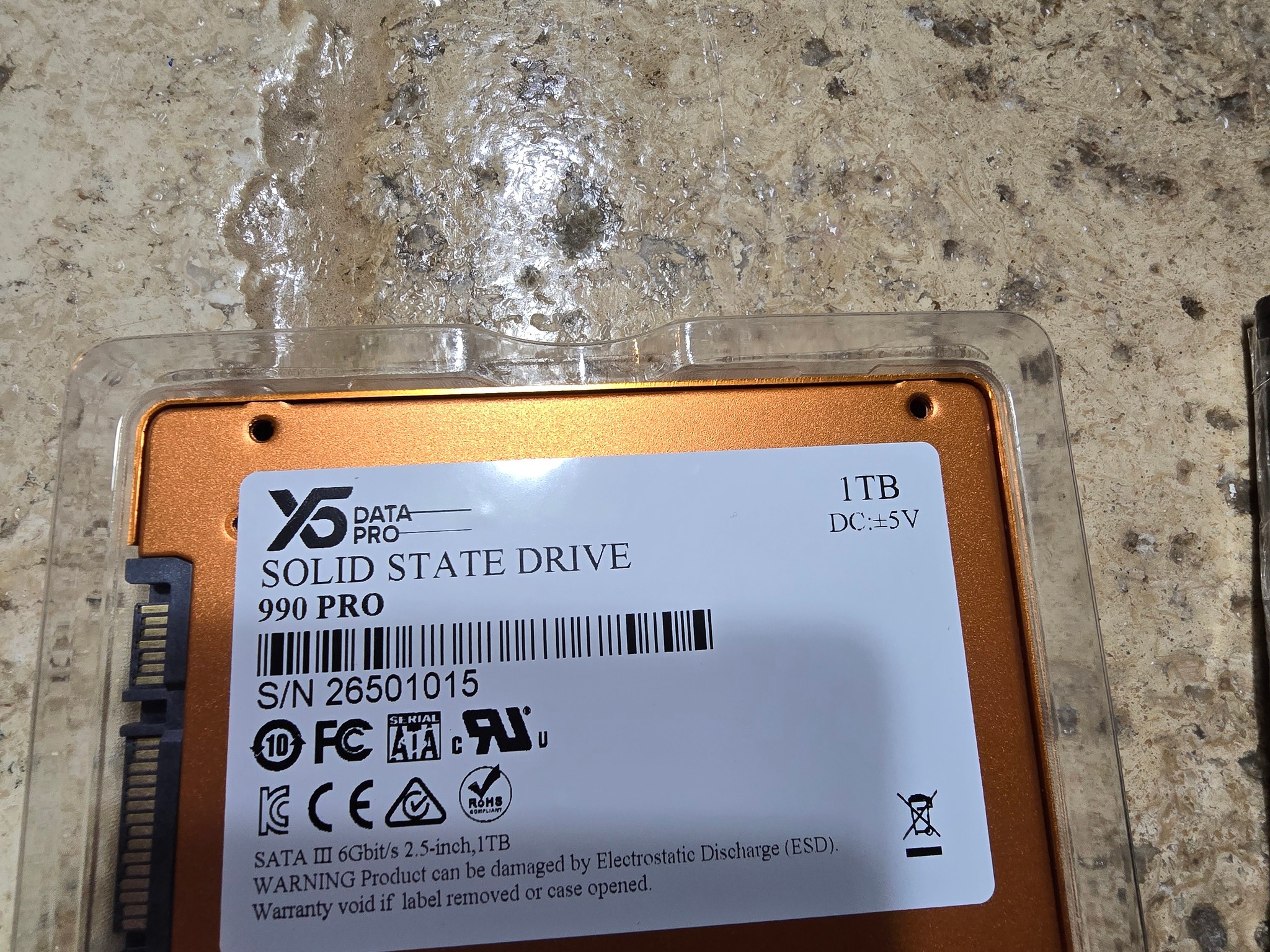 1TB 2.5" SATA III SSD ( NOT NVMe / M.2 ) –  Internal Solid State Drive for Laptop & Desktop