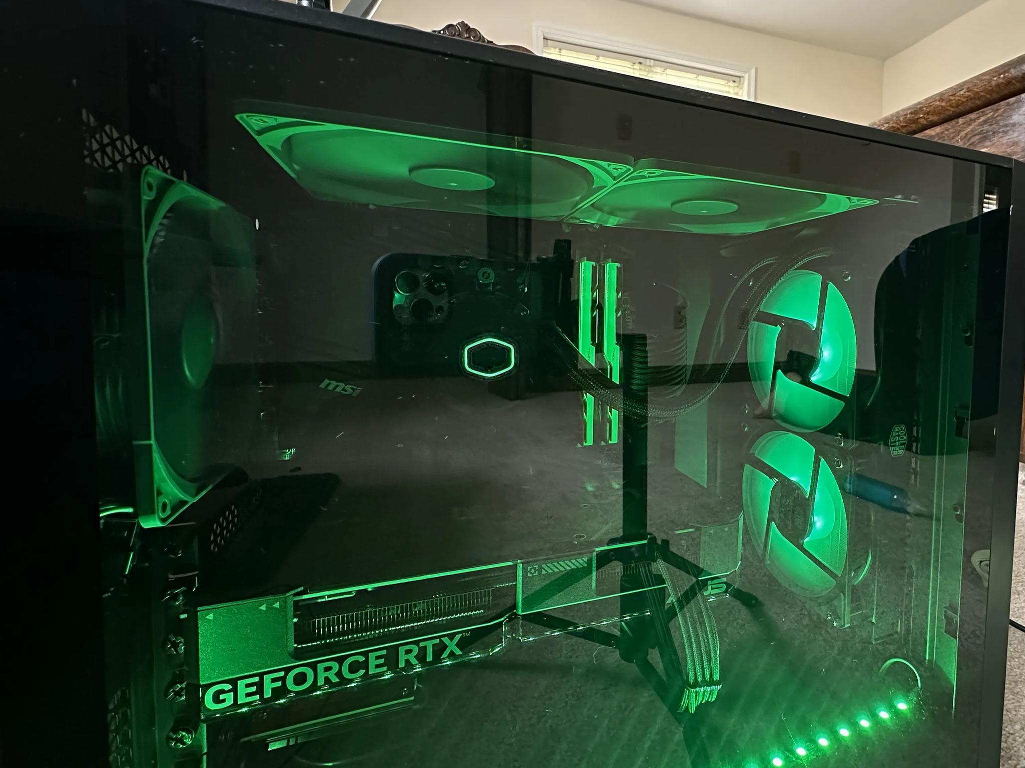 Used 5800x3D, Asus Dual 4070 OC, 2TB NVMe, 32GB 4000Mhz CL18 RAM, 240mm CPU AIO & Noctua Case Fans
