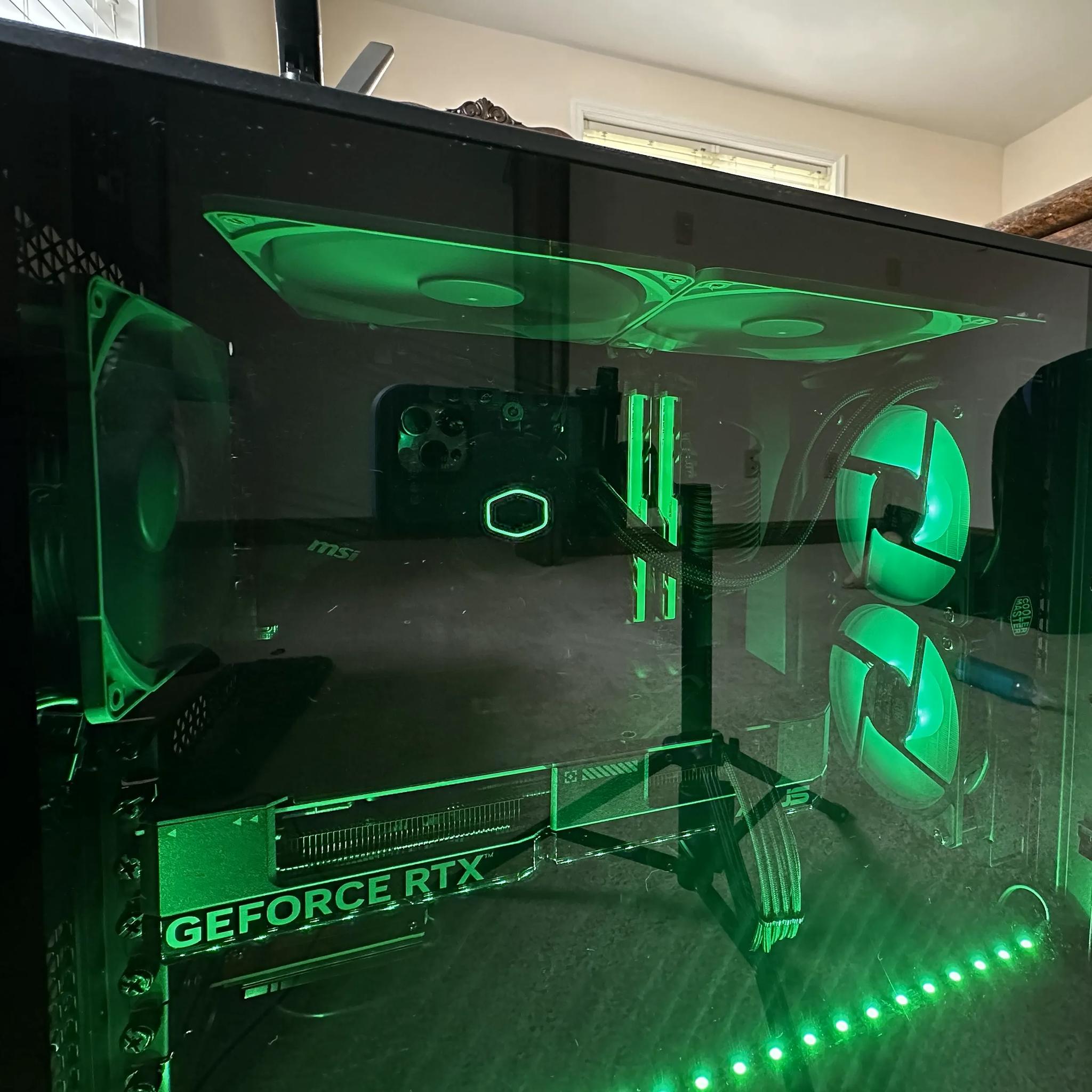Used 5800x3D, Asus Dual 4070 OC, 2TB NVMe, 32GB 4000Mhz CL18 RAM, 240mm CPU AIO & Noctua Case Fans