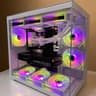 Custom White Gaming PC - RTX 5070, 7800x3d