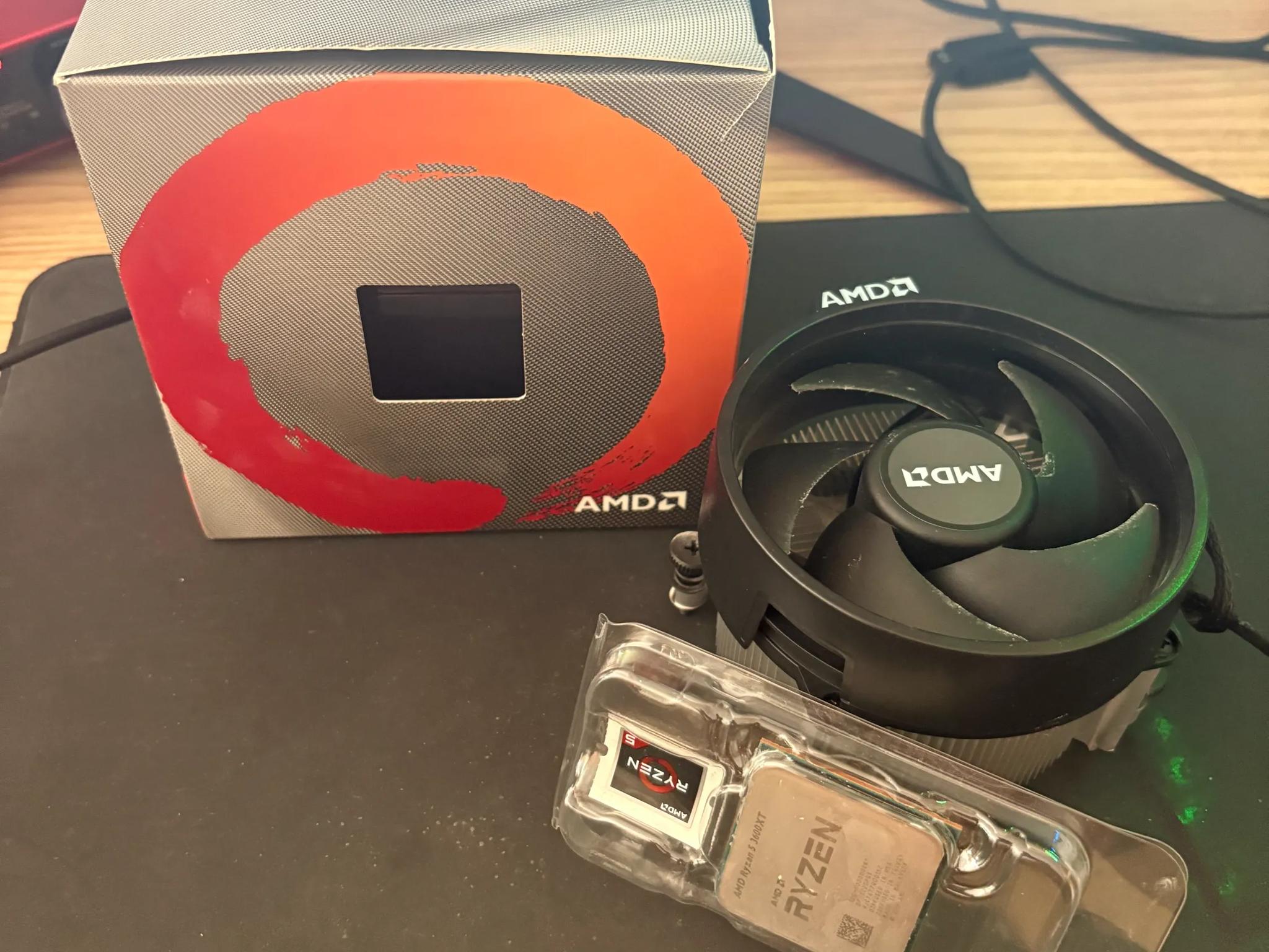 Ryzen 5 3600xt w/ Cooler and Original Packaging
