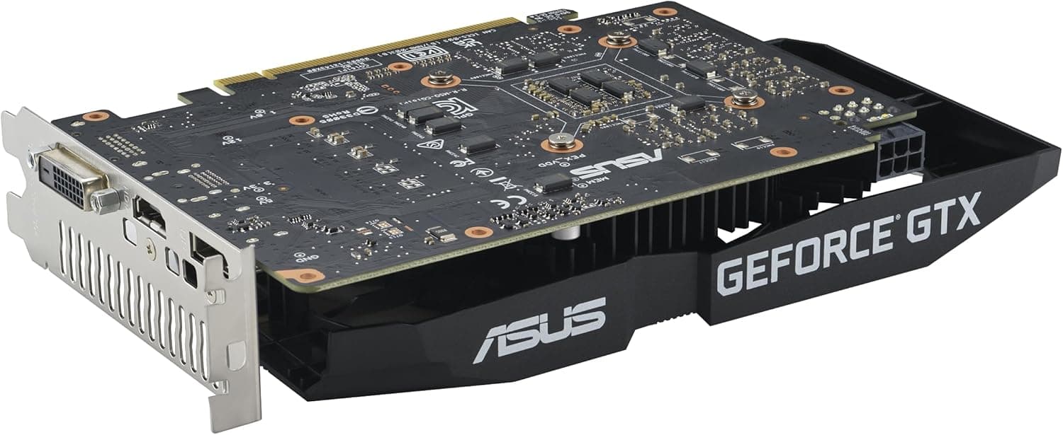 ASUS GTX 1650 4GB EVO OC GDDR5 DUAL-GTX1650-4GD6-P-EVO Video Graphics Card