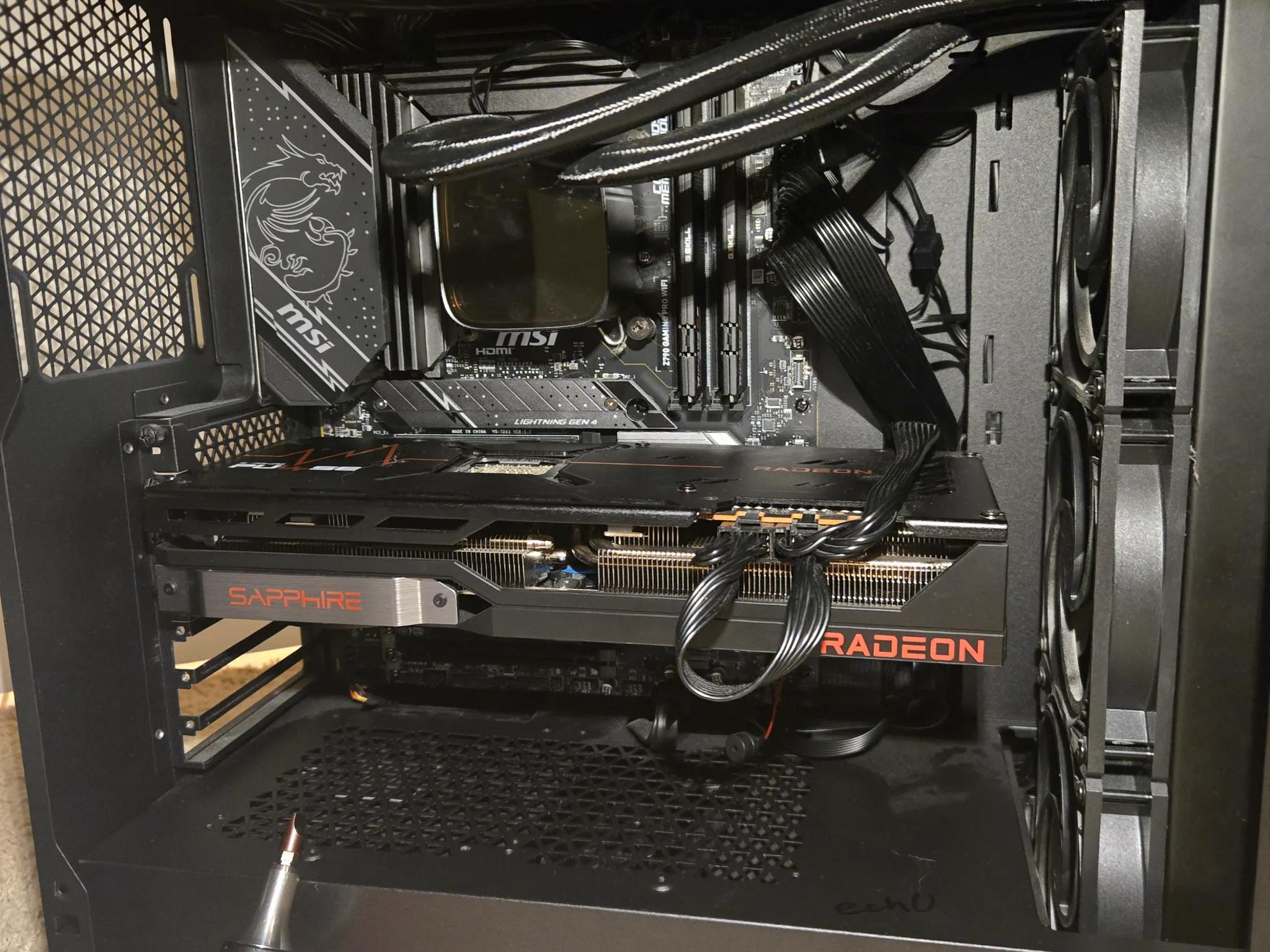 14700k / 7900xt / 32gb | No Frills! Blackout Stealth Gaming PC