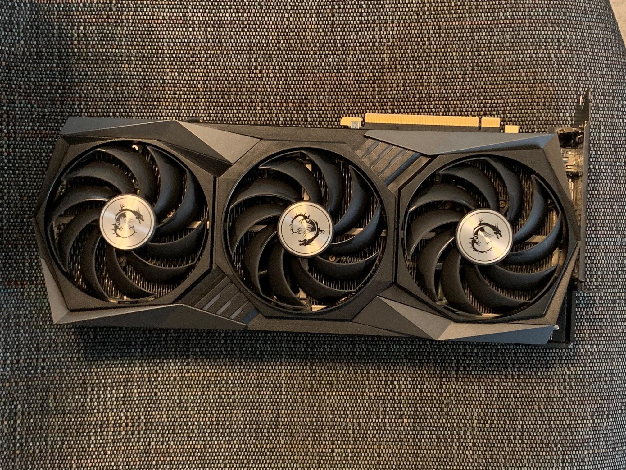 MSI GeForce RTX 3070 GAMING X TRIO 8GB GDDR6 Graphics Card - Used