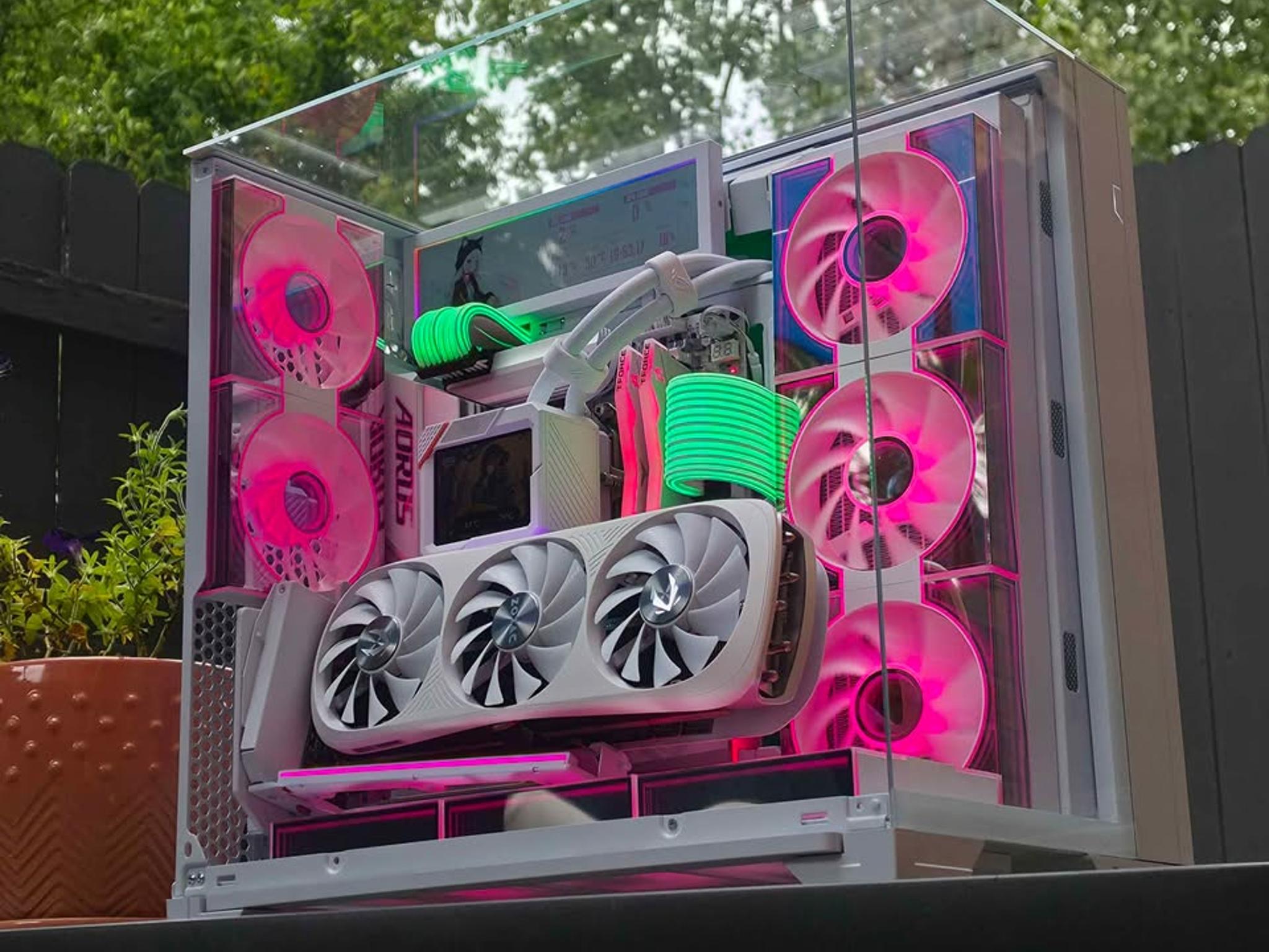 🪩"Mirrors"🪩High End Gaming PC • RTX 4080S, Ryzen 7, 32GB DDR5, SSD • Plug n' Play Ready