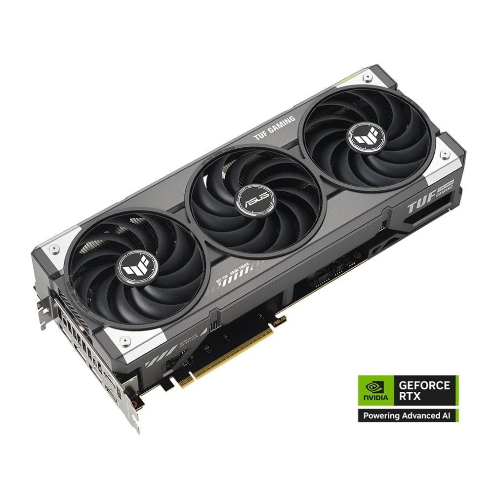 ASUS NVIDIA GeForce RTX 5070 Ti TUF Gaming Overclocked Triple Fan 16GB GDDR7 PCIe 5.0 Graphics Card
