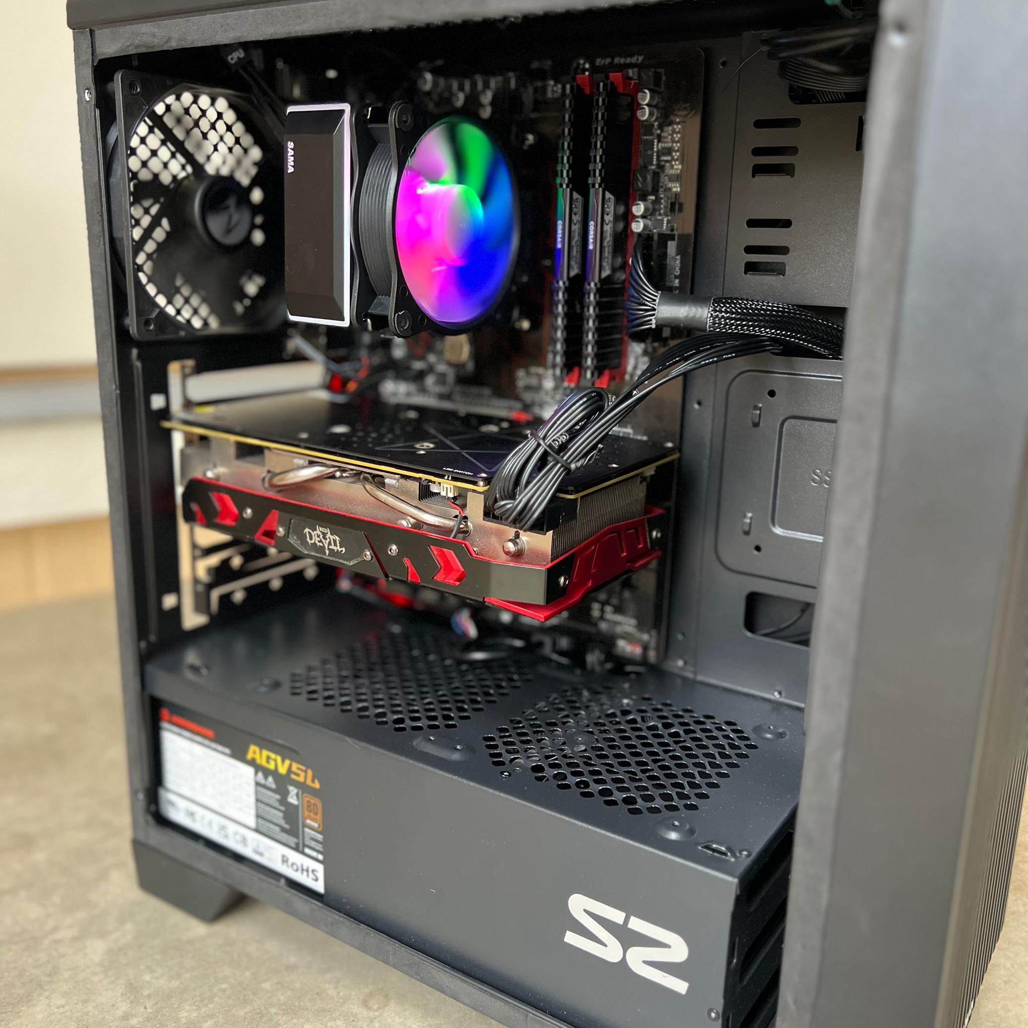 Rx 580 8gb, Ryzen 5 2600, 16gb ram, Gaming pc
