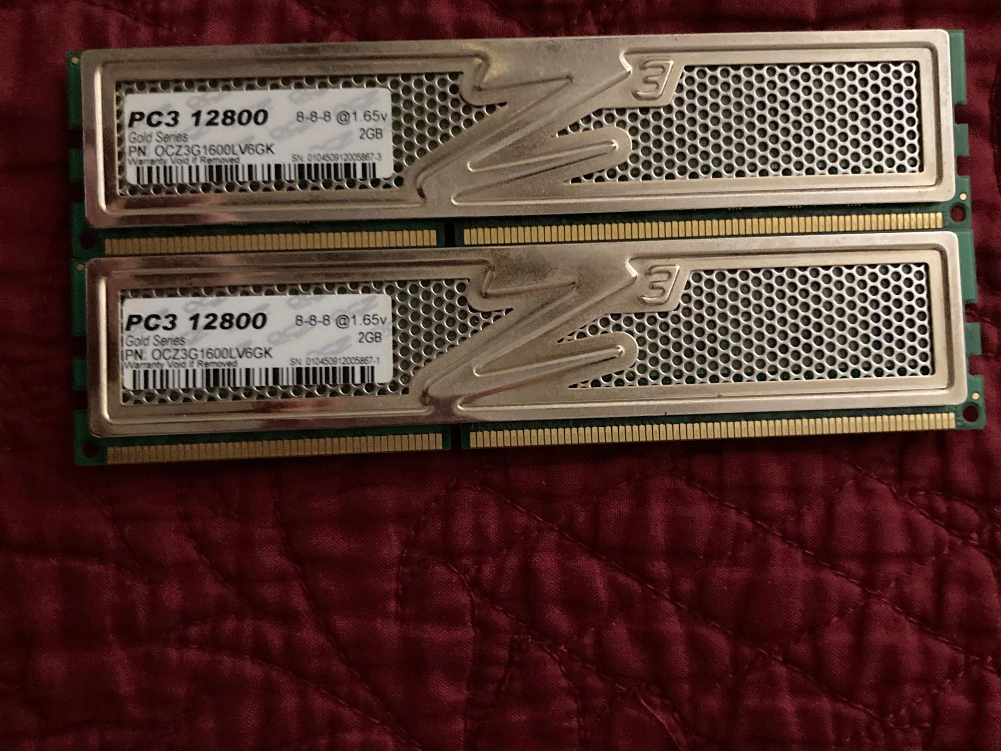 2x2gb ddr3