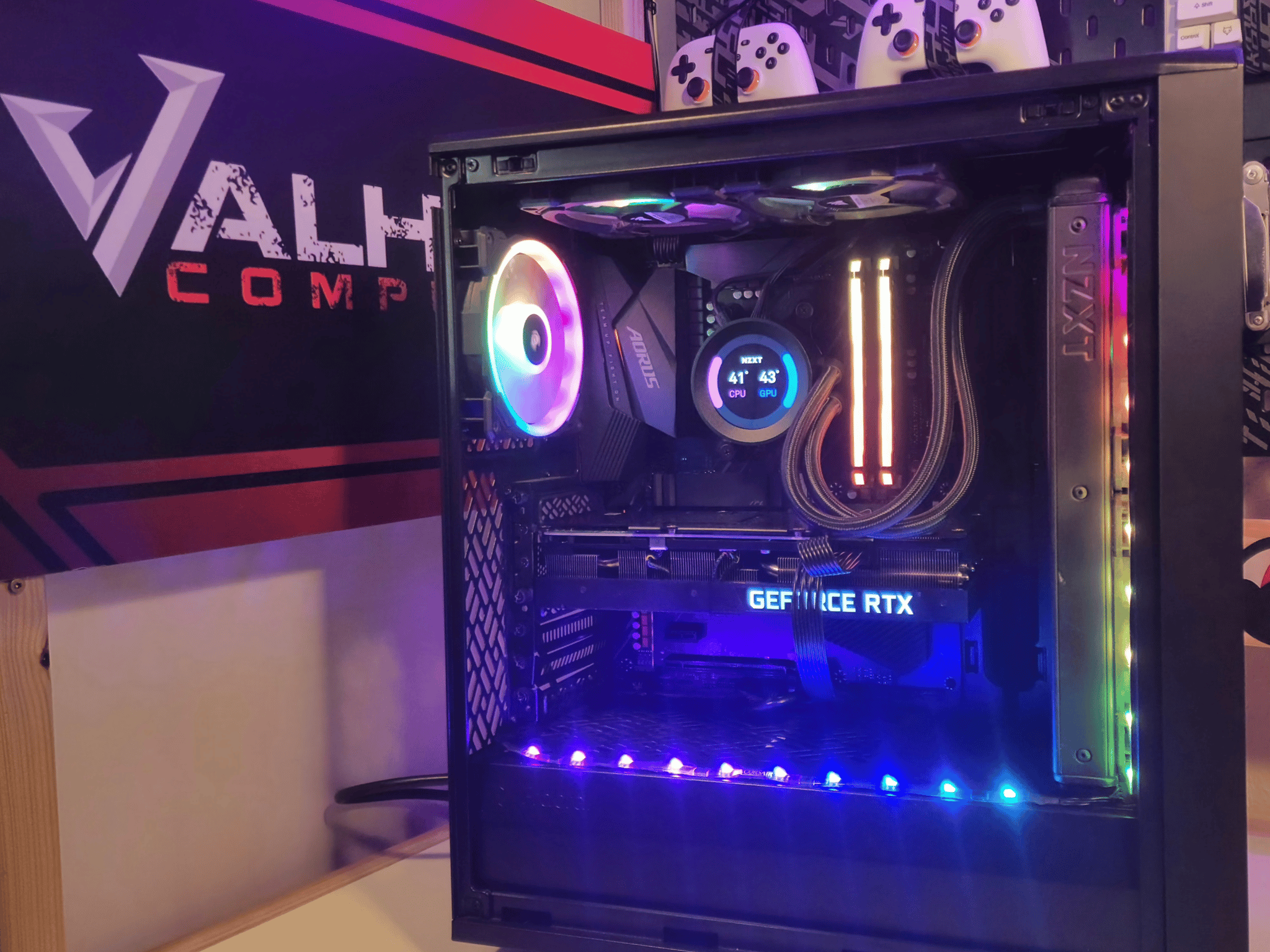 5950x | 3080 - Custom Gaming Computer / workstation by Valhaya PC RTX Ryzen 9 liquid cooled