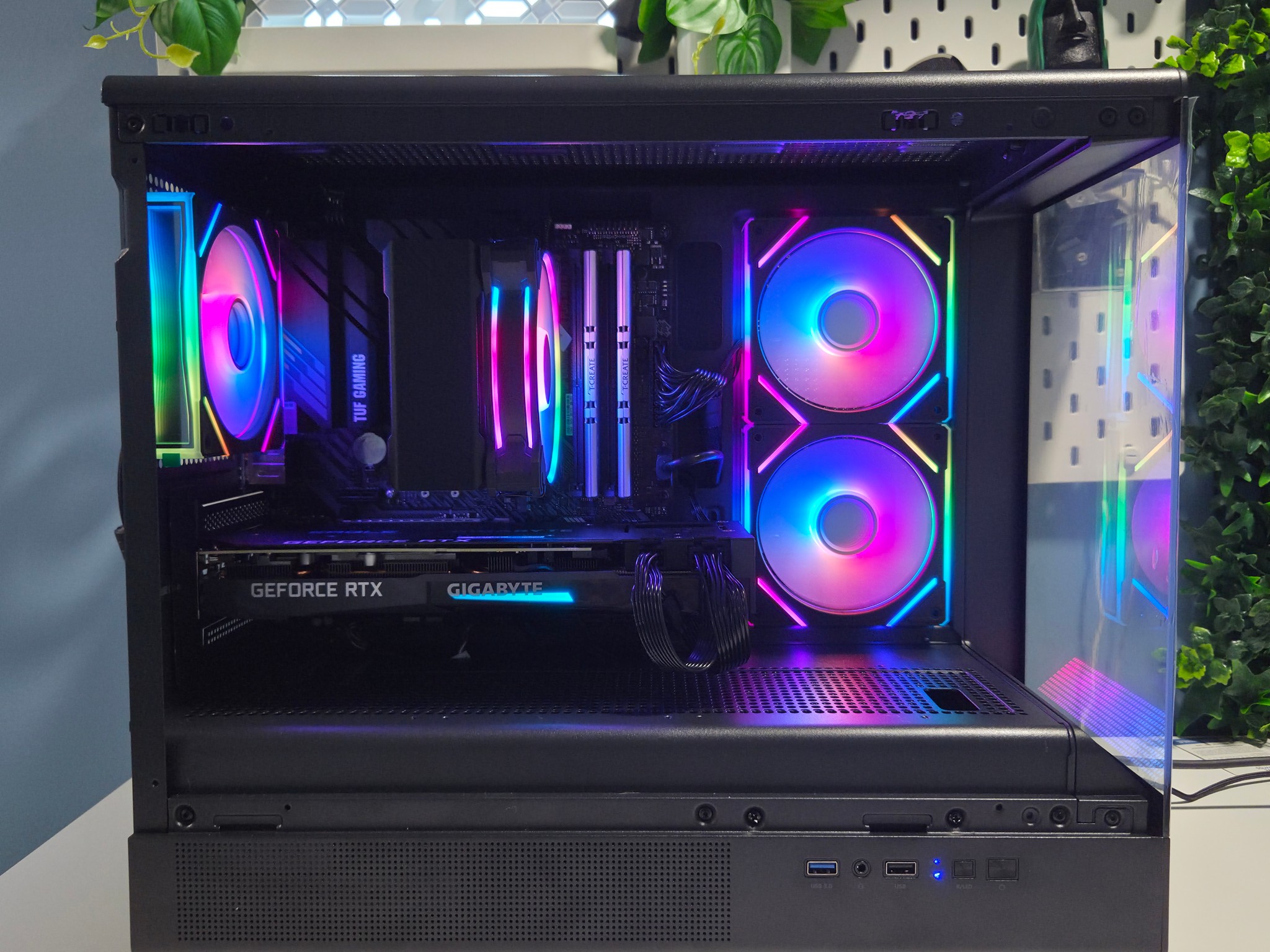 All black Pc Rtx 3070 / Ryzen 5 5600g