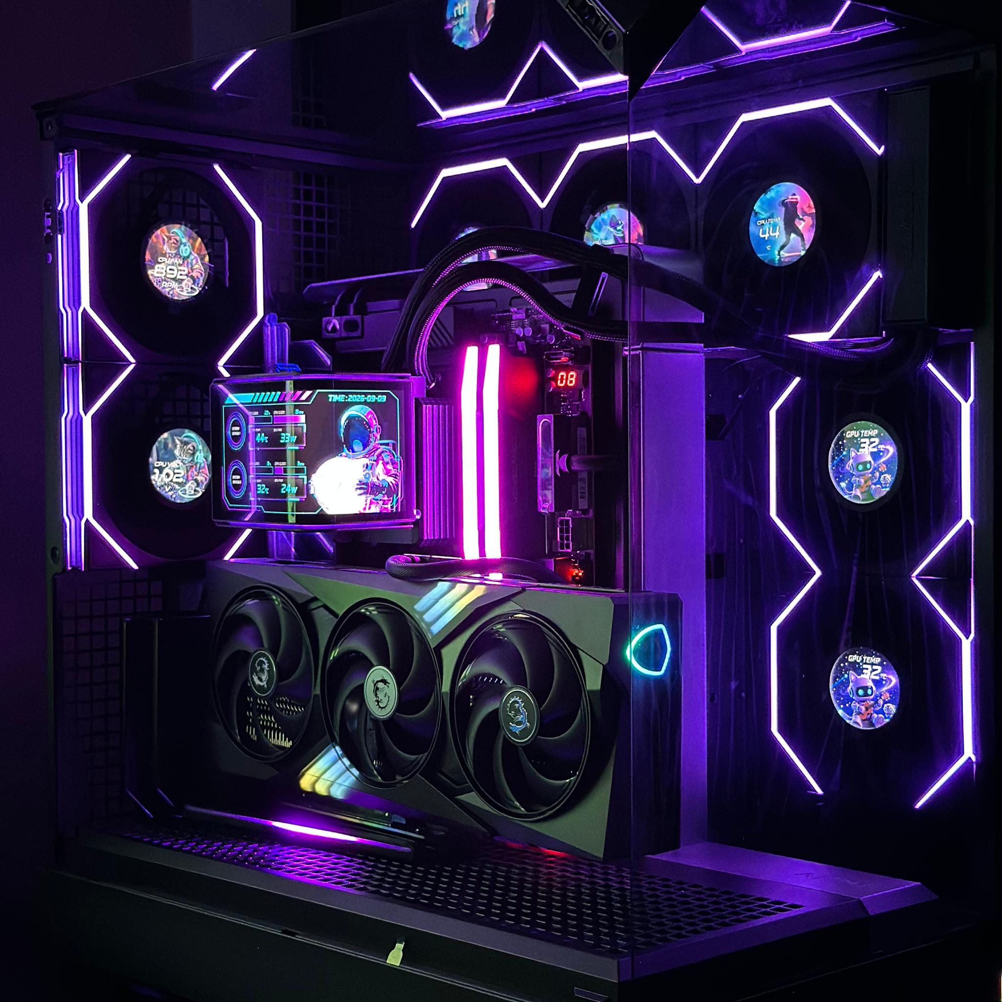 GeForce RTX 5070 Ti Custom Gaming PC - Ryzen 5 7600X3D