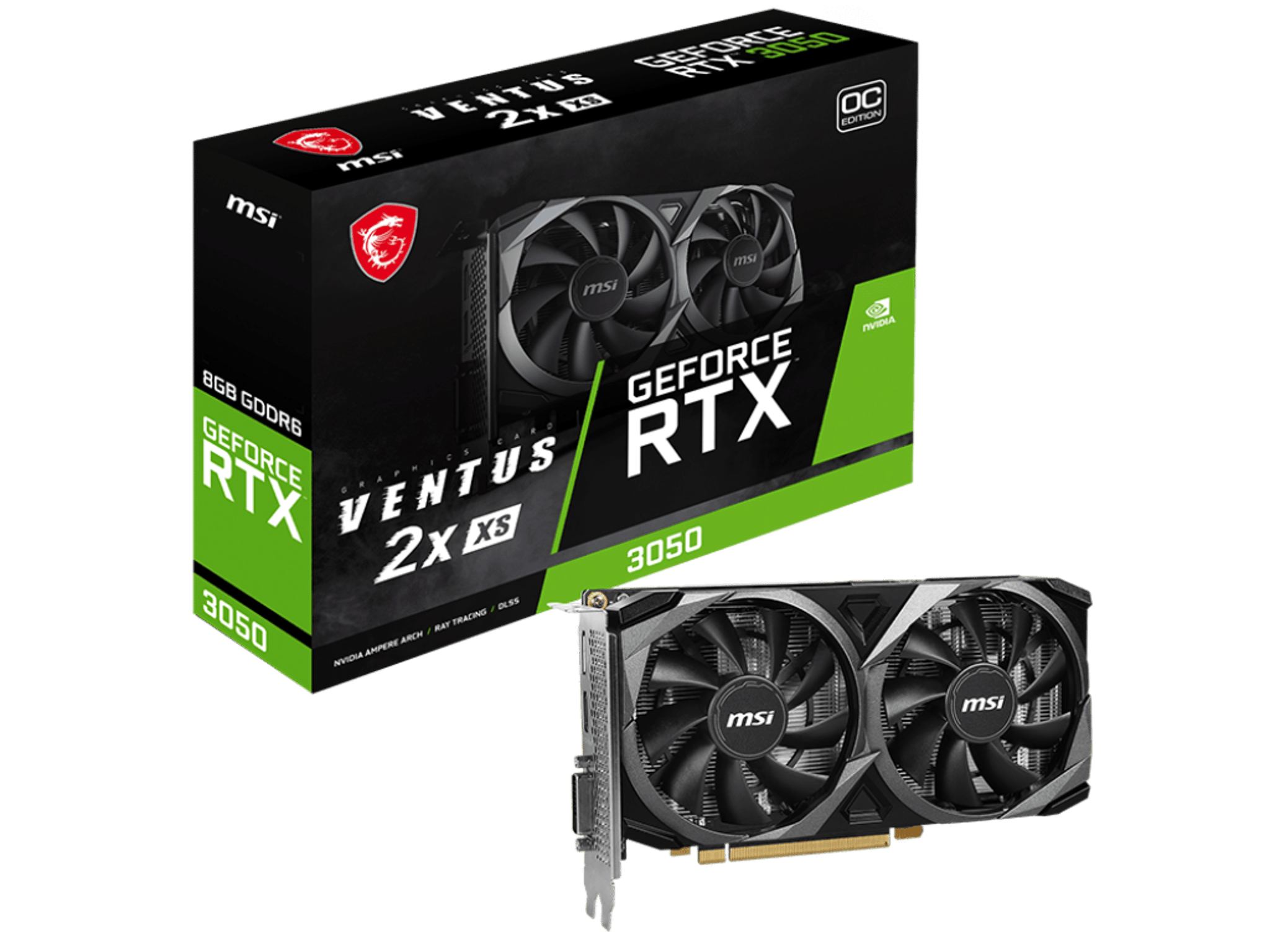 RTX 3050 8GB VENTUS 2X OC