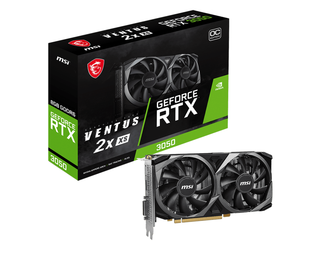 RTX 3050 8GB VENTUS 2X OC