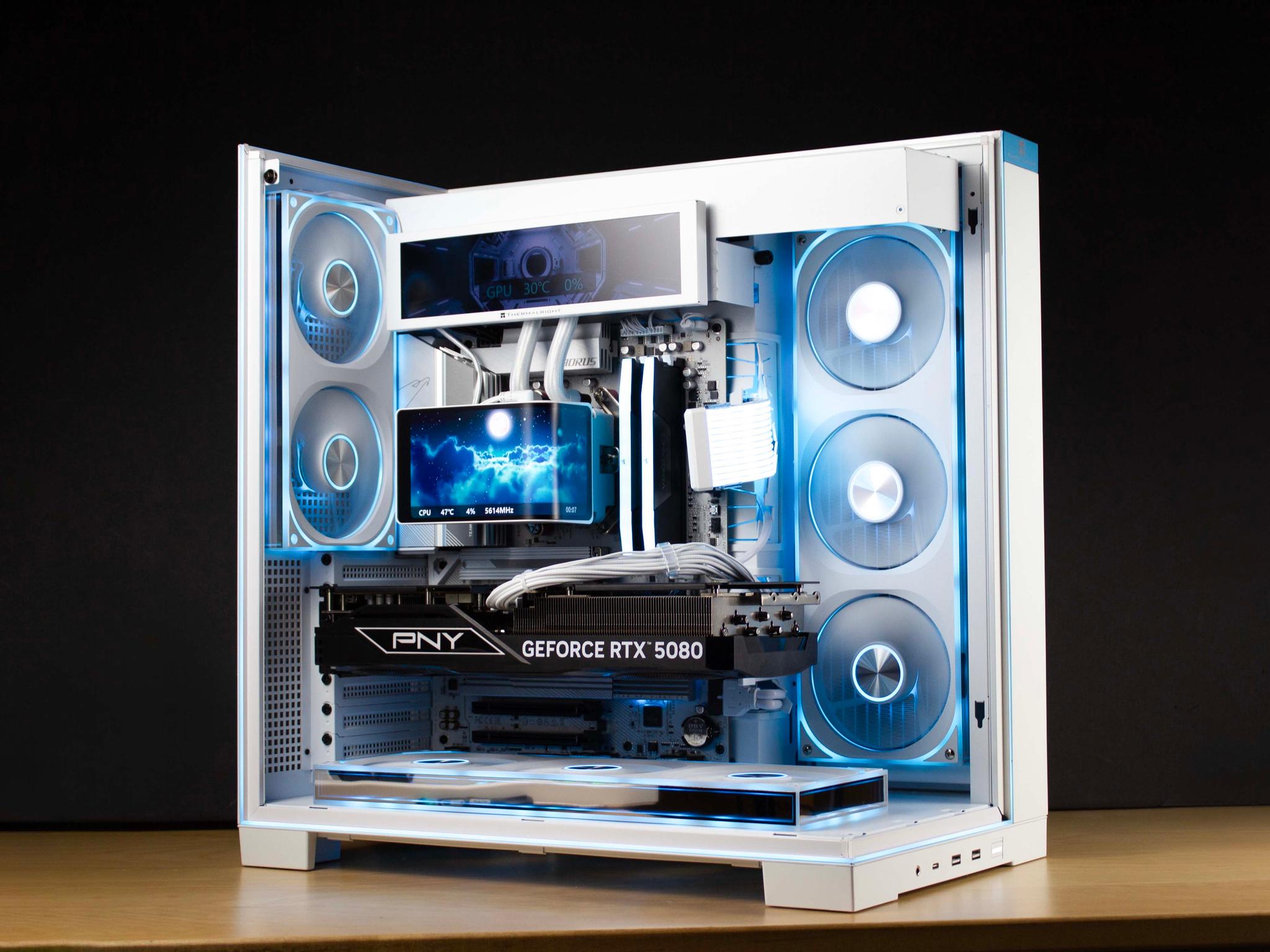 🧊⚡🗡️Polaris V2 - 4K ULTRA PC | RTX 5080 16GB, Ryzen 7 9850X3D, 64GB RAM, 4TB SSD | LCD Display🧊⚡