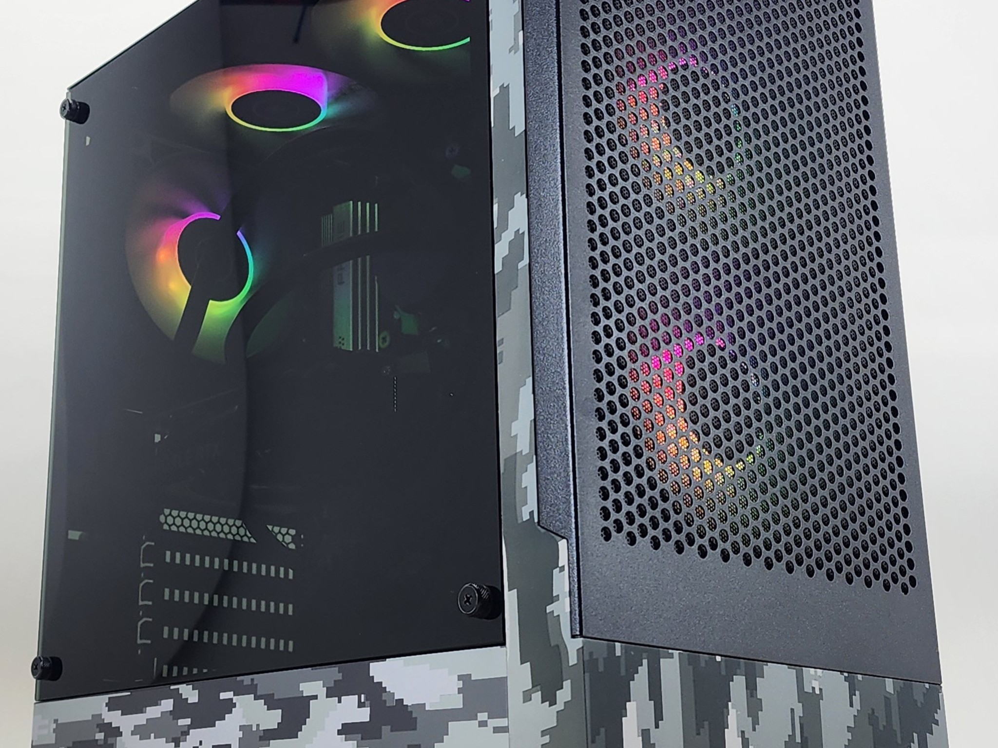 Gaming PC Ryzen 5 8400F 16GB RAM 1TB SSD RTX 3060 Ti 8GB Windows 11 Computer