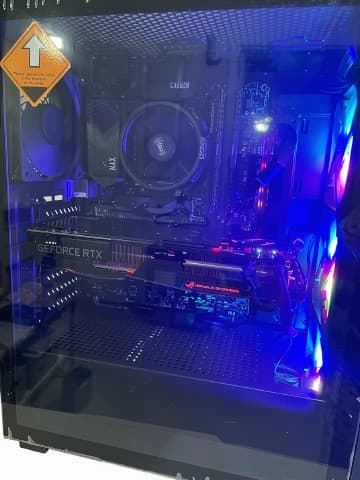 🔥 Premium Ryzen 5 + ASUS ROG Strix RTX 2060 Gaming PC | Windows 11 Pro | Plug & Play 🔥