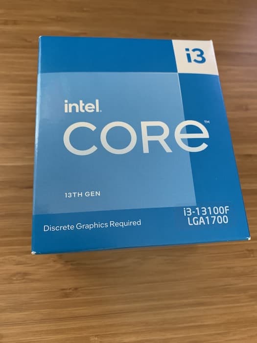 Intel Core i3 13100F