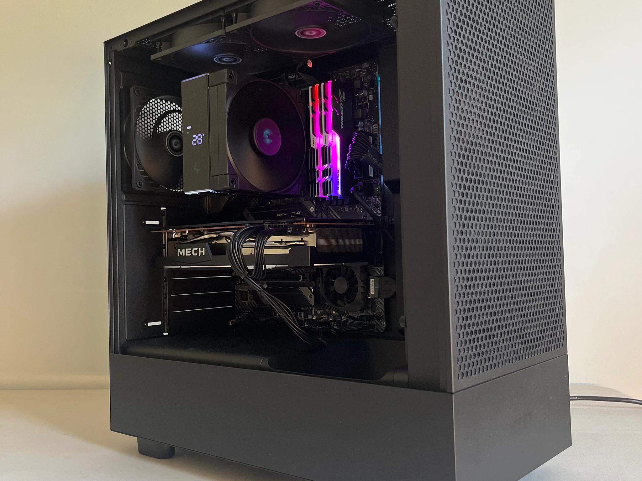 Custom Gaming PC - Great for 1440p & 1080p - Ryzen 5600x, RX 6750xt (12GB), 32GB RAM, 2TB Storage