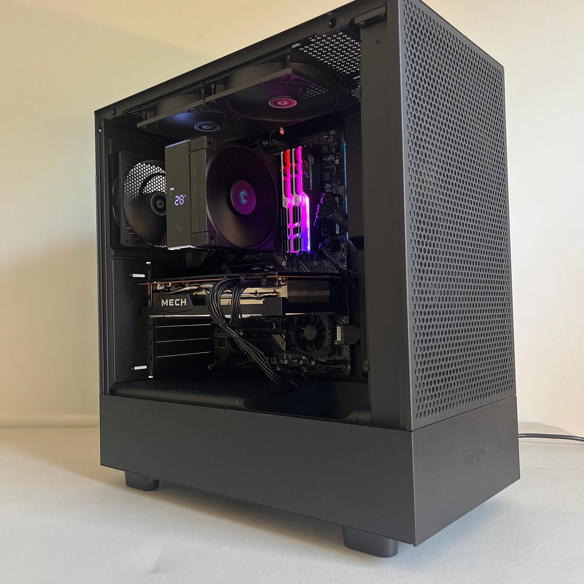 Custom Gaming PC - Great for 1440p & 1080p - Ryzen 5600x, RX 6750xt (12GB), 32GB RAM, 2TB Storage