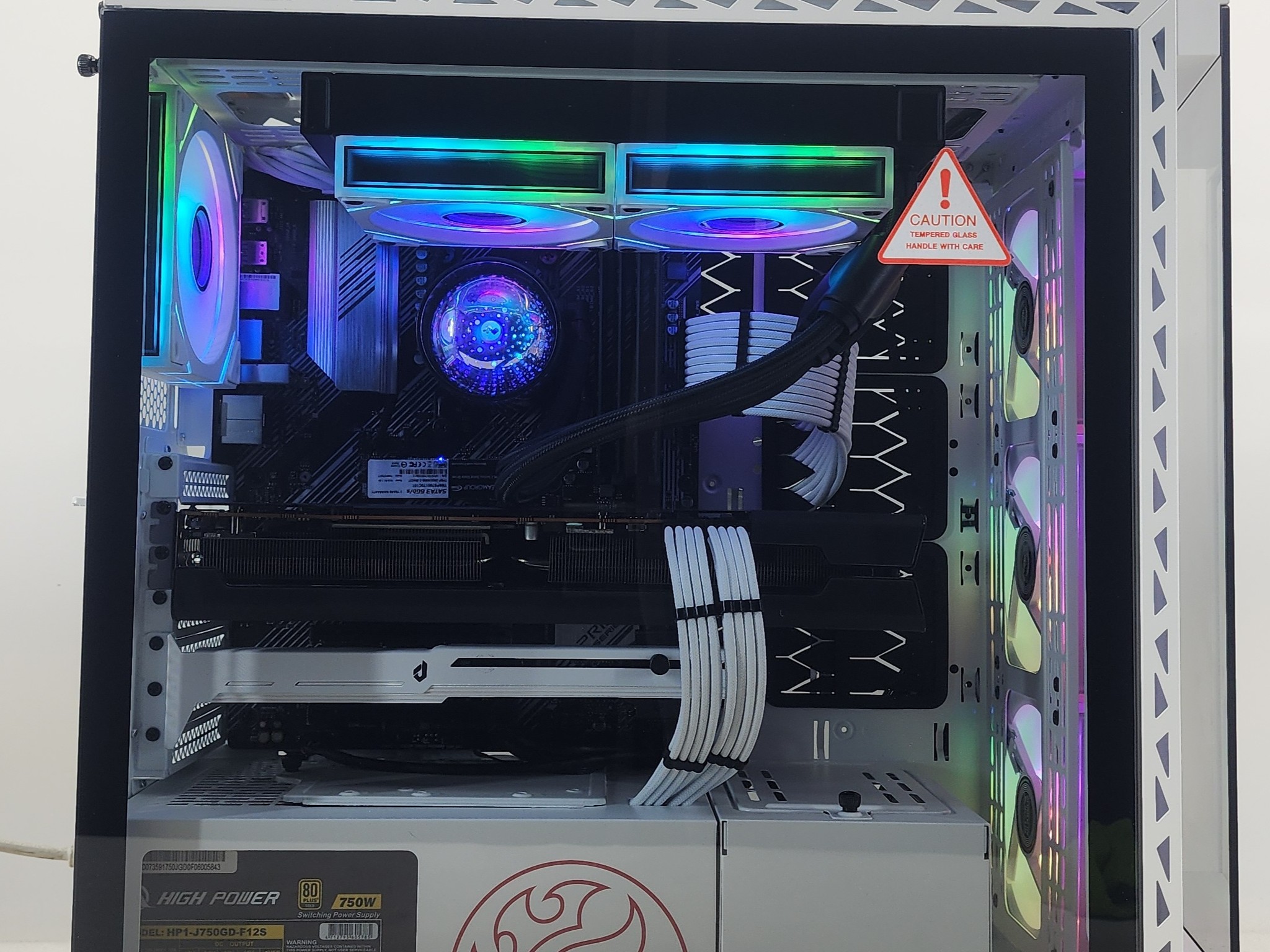Gaming PC Ryzen 7 5700X 16GB RAM 1TB SSD RX 6800 16GB Windows 11 Computer