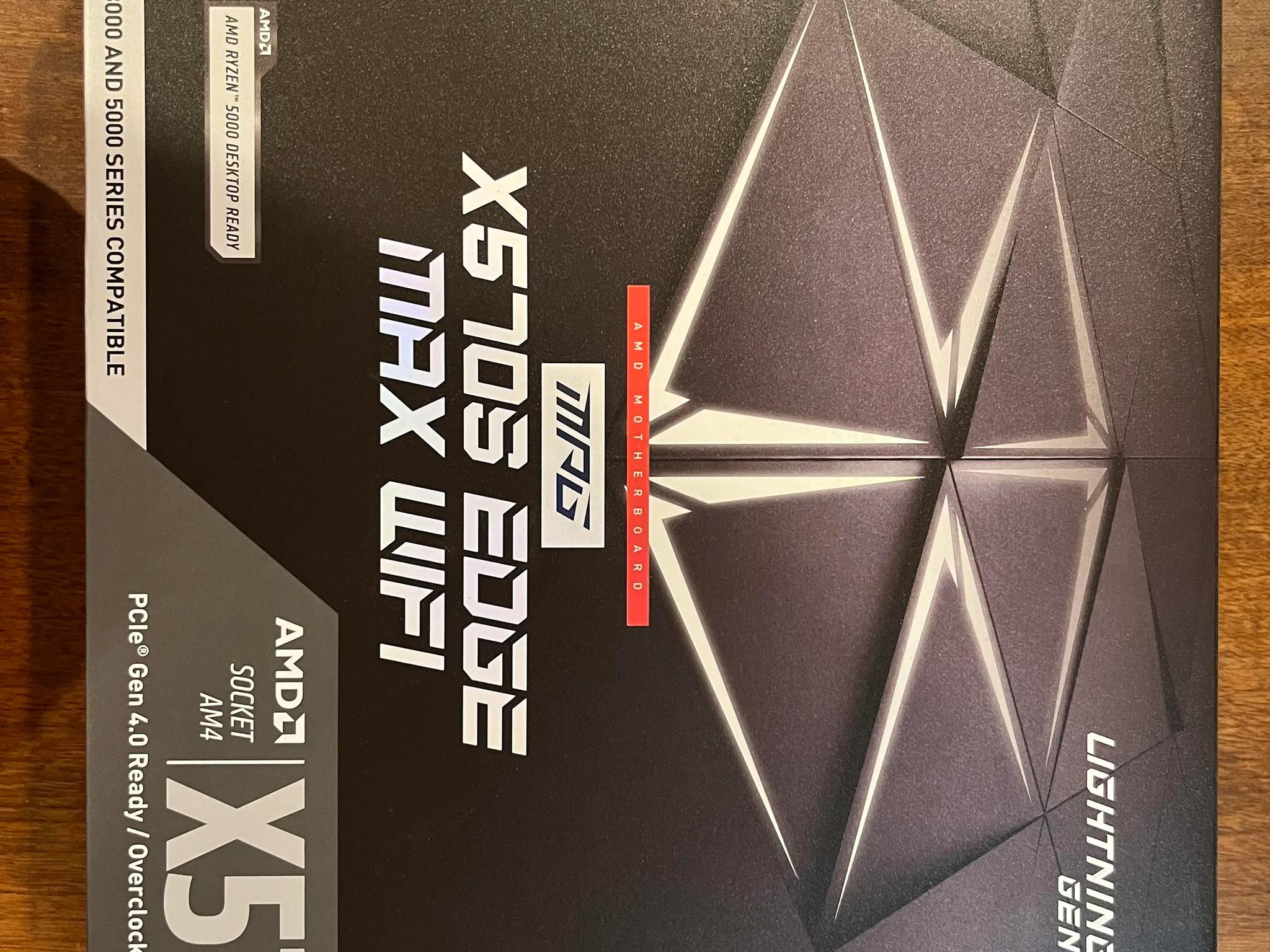 MSI MAG X570S w/ included RAM