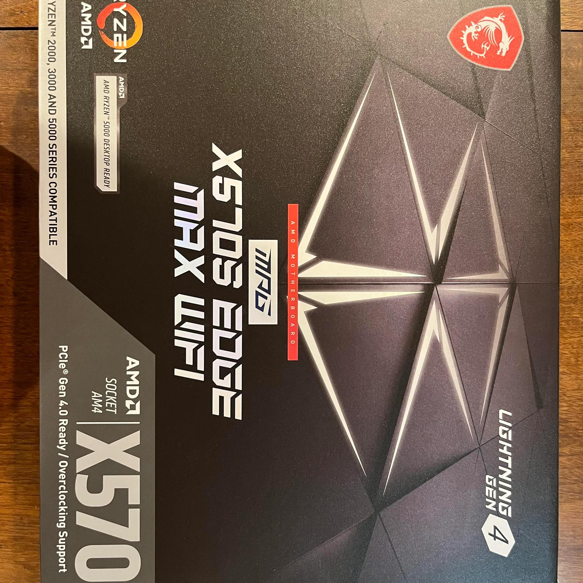 MSI MAG X570S w/ included RAM