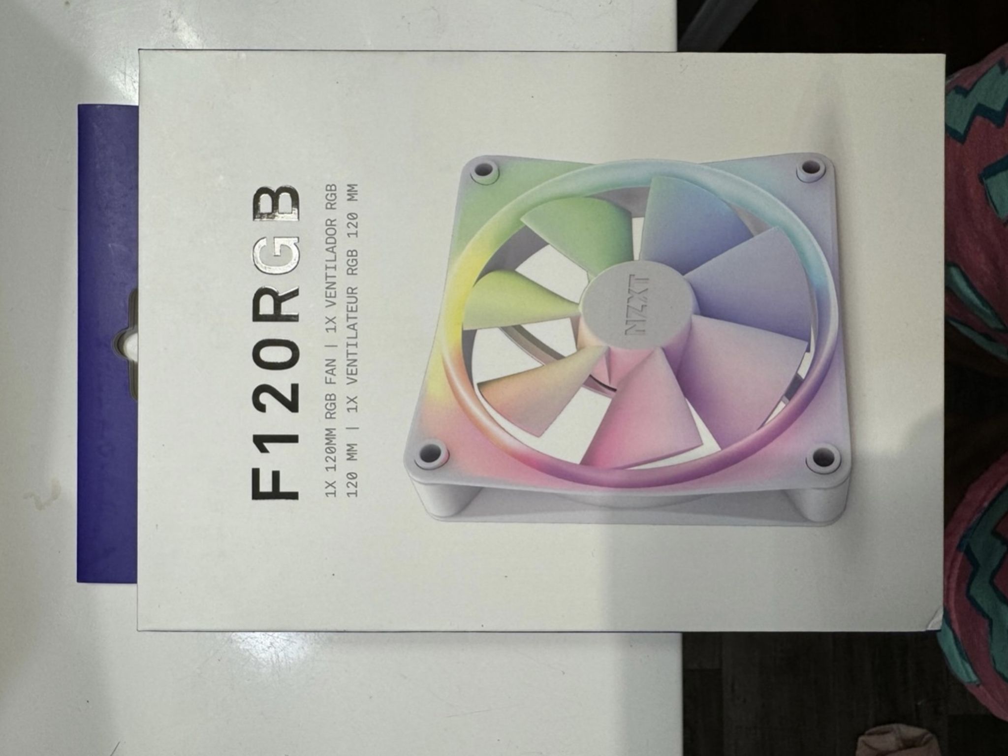 NZXT White F120 RGB Fans (6 Total)