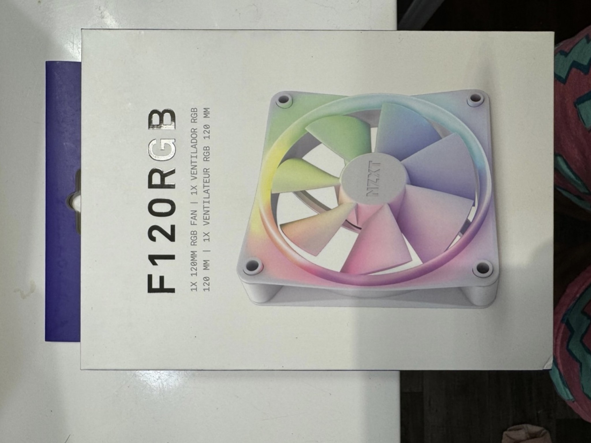 NZXT White F120 RGB Fans (6 Total)