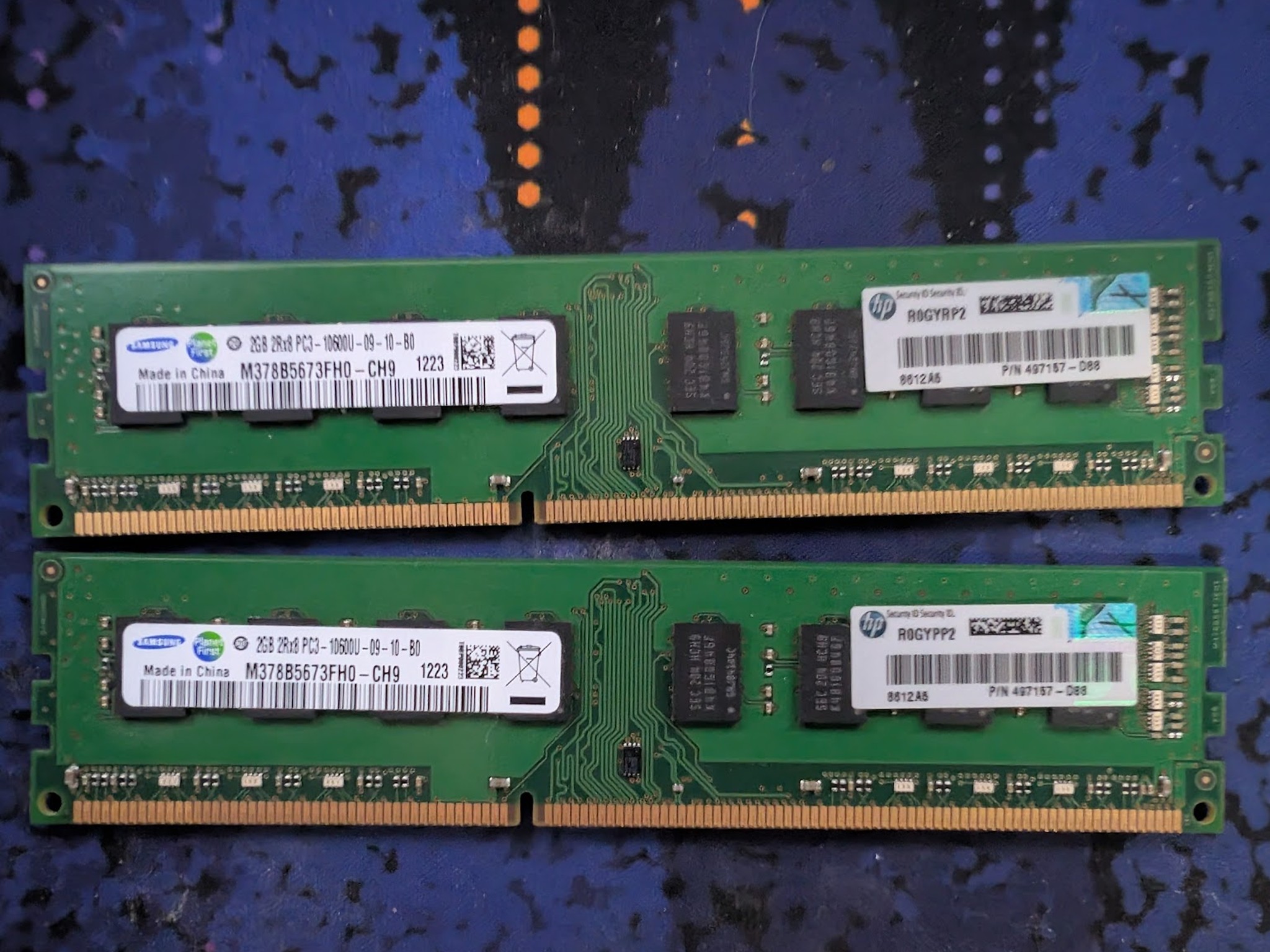 Tested 4GB Samsung DDR3 Kit (2x2GB) | M378B5673FH0-CH9