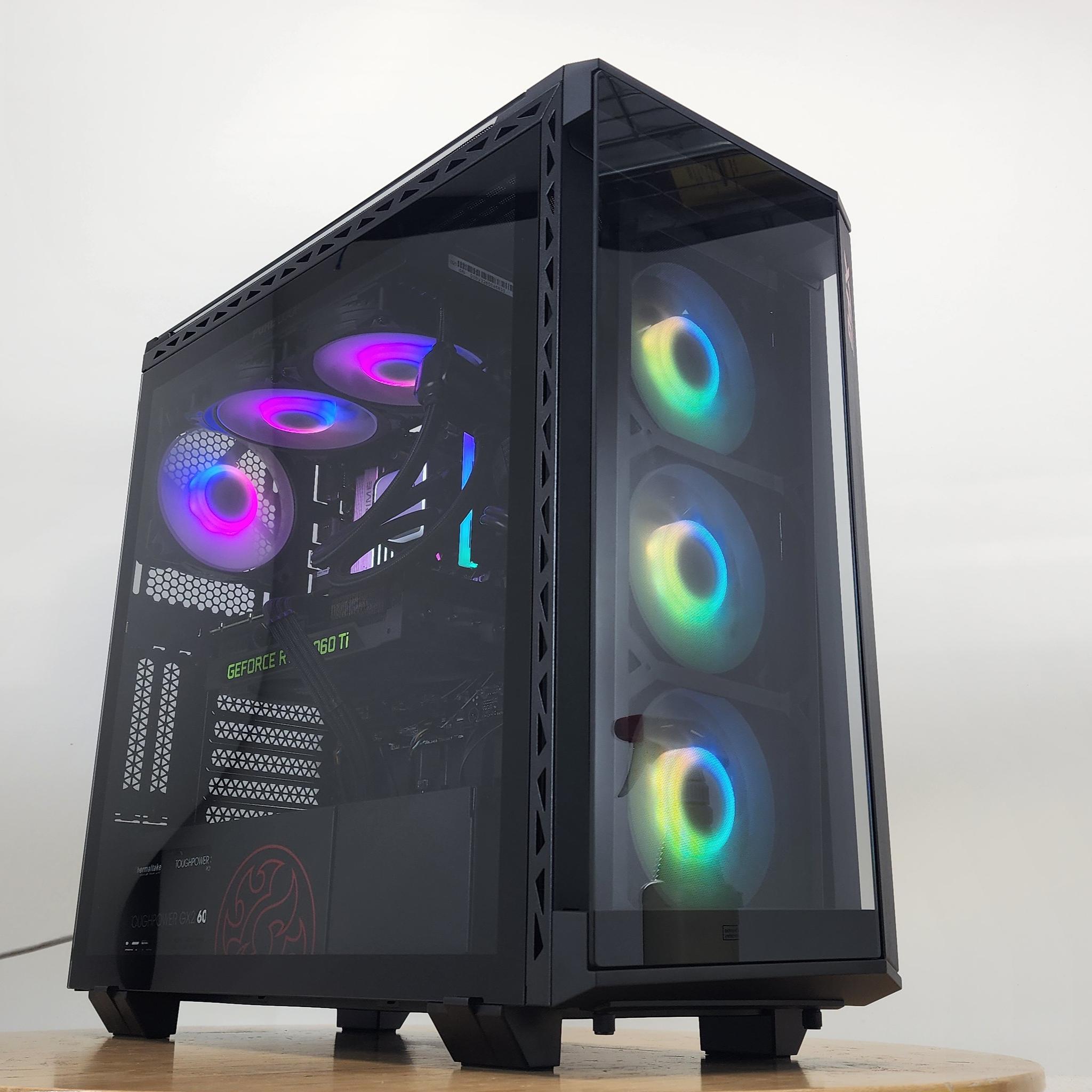 Gaming PC Ryzen 5 7600X 16GB RAM 500GB SSD RTX 3060 Ti 8GB Windows 11 Computer