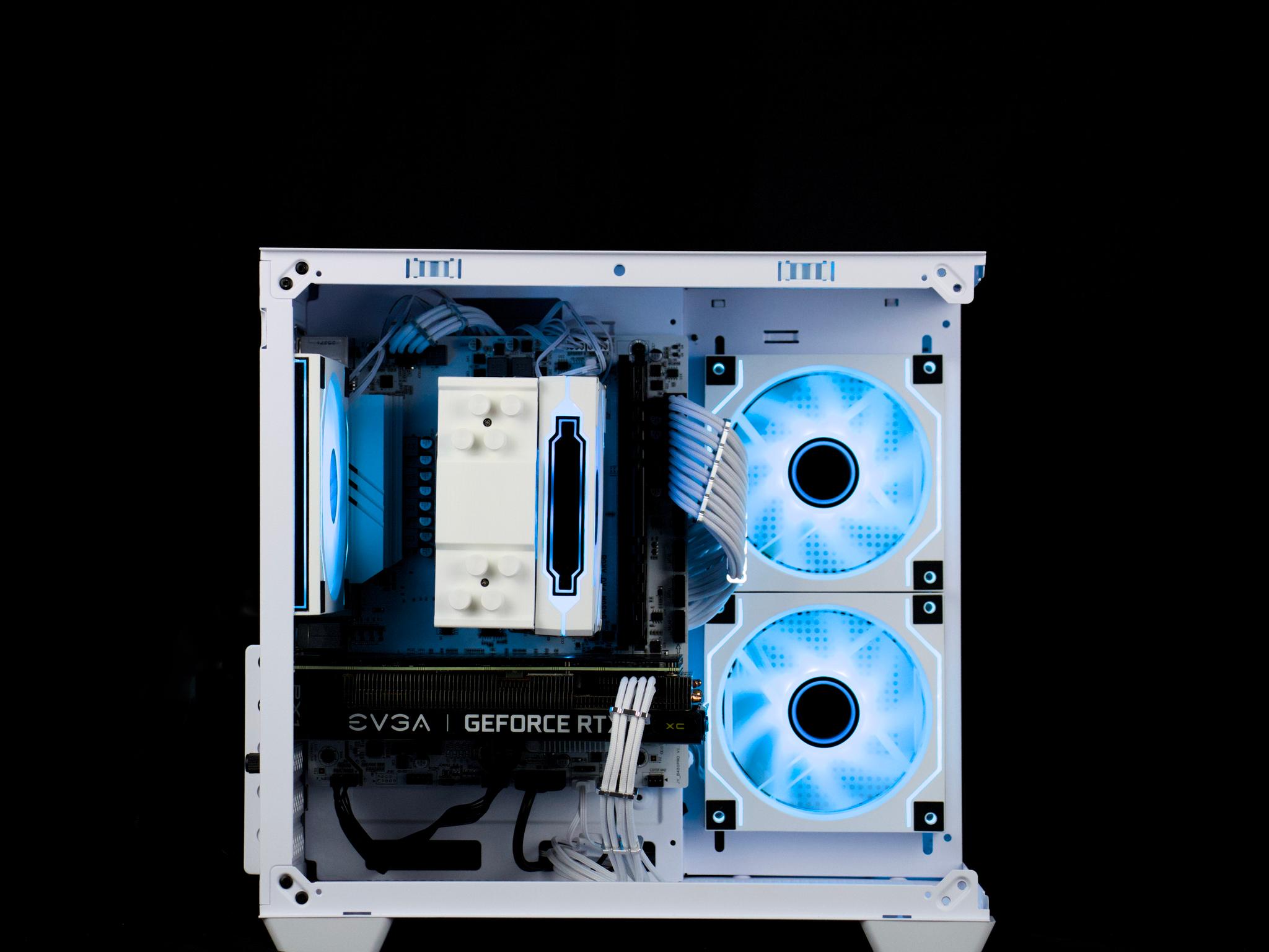 🧊❄️🧊 White Gaming PC – RTX 3060 TI , Ryzen 5 3600, 16GB RAM, 960GB SSD - WiFi, BlueTooth🧊❄️🧊