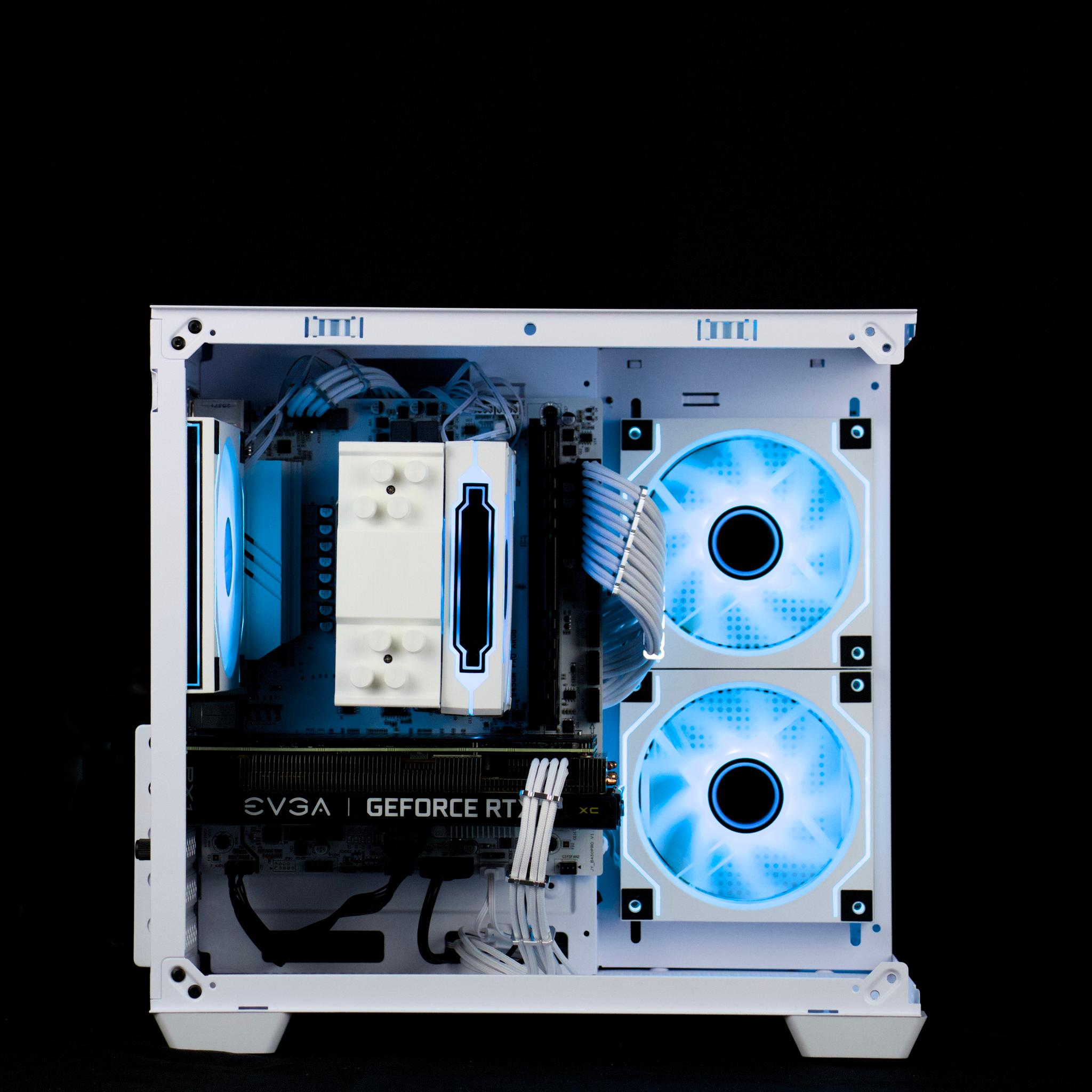🧊❄️🧊 White Gaming PC – RTX 3060 TI , Ryzen 5 3600, 16GB RAM, 960GB SSD - WiFi, BlueTooth🧊❄️🧊