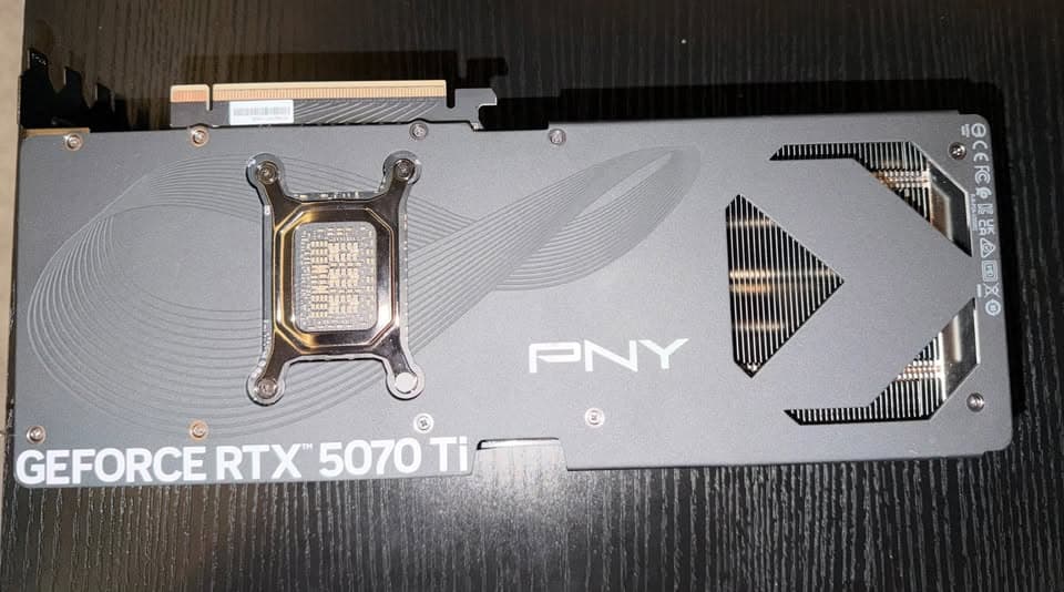 PNY OC GeForce RTX 5070 Ti 16 GB Video Card