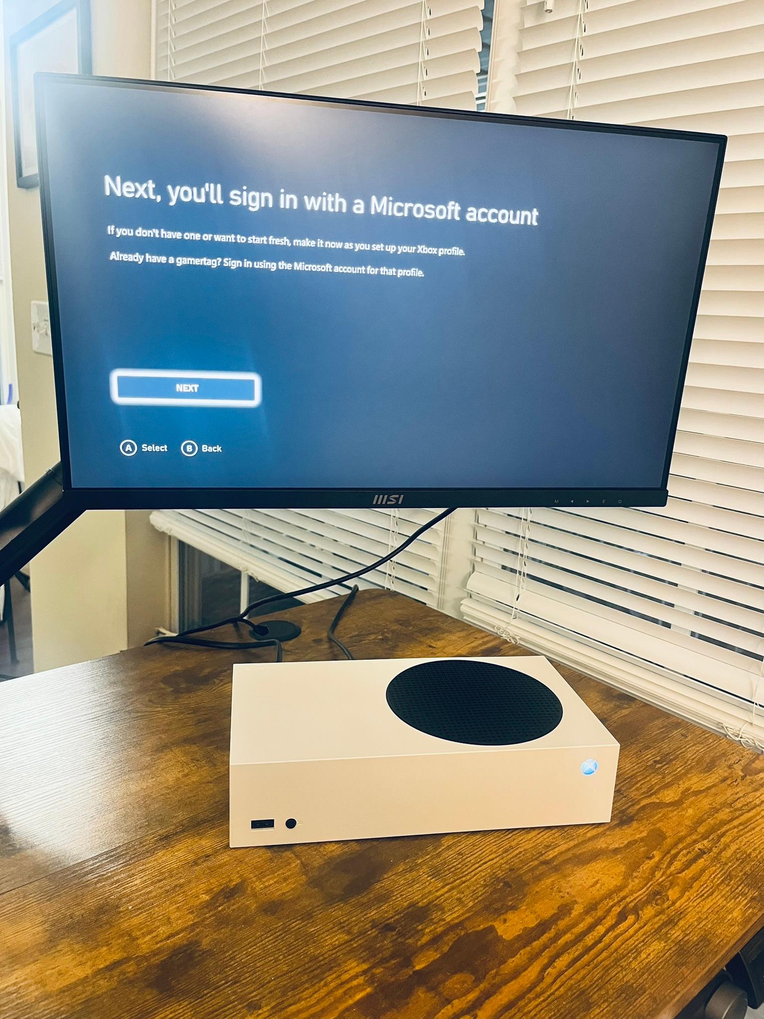 Xbox Series S, 512GB, original owner/purchaser