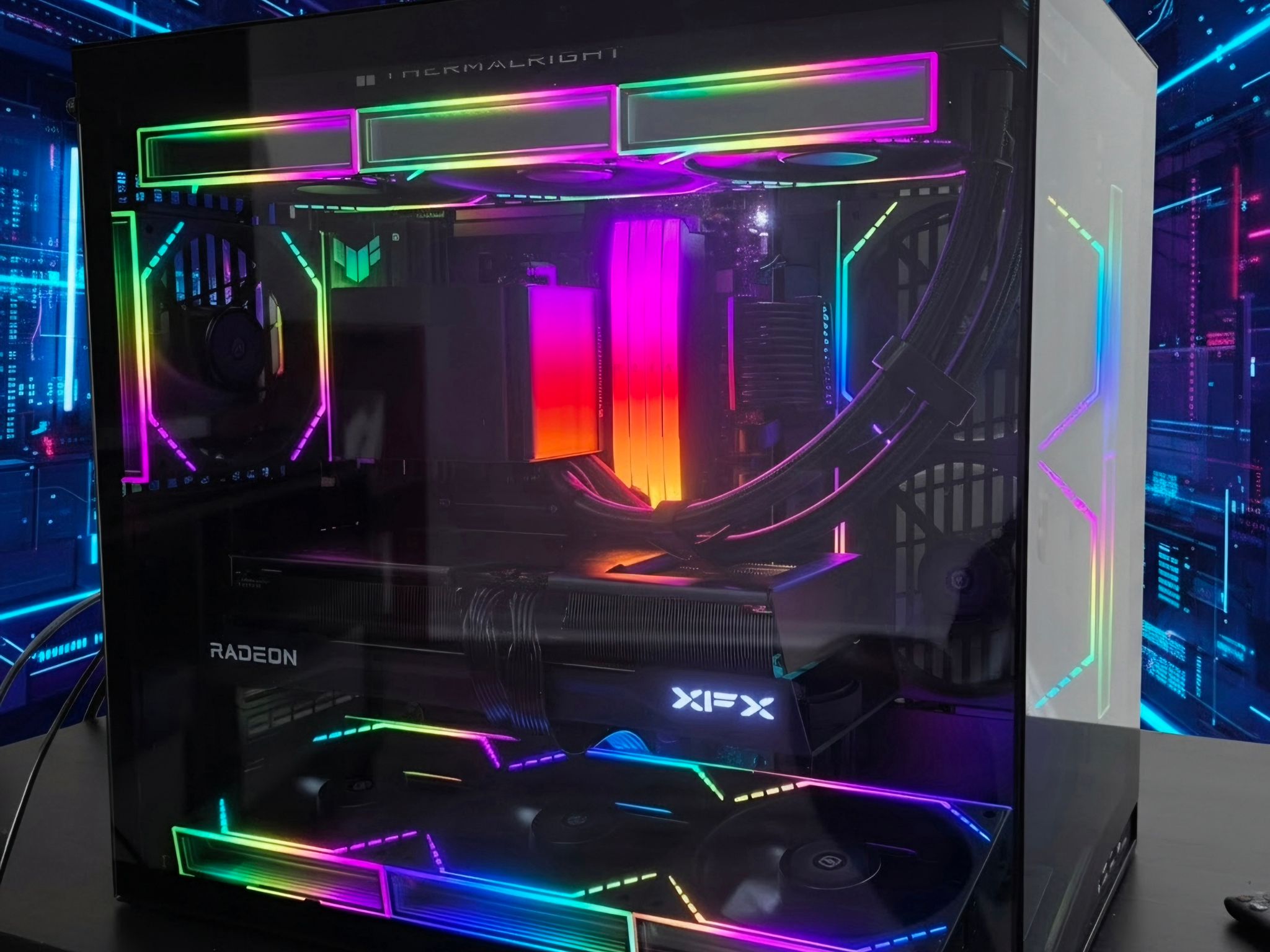 High-End Gaming & Performance PC – Ryzen 7 9850X3D + Radeon RX 9070 XT