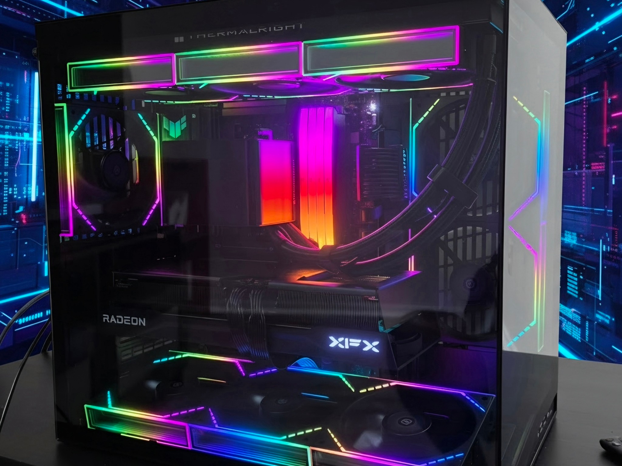 High-End Gaming & Performance PC – Ryzen 7 9850X3D + Radeon RX 9070 XT