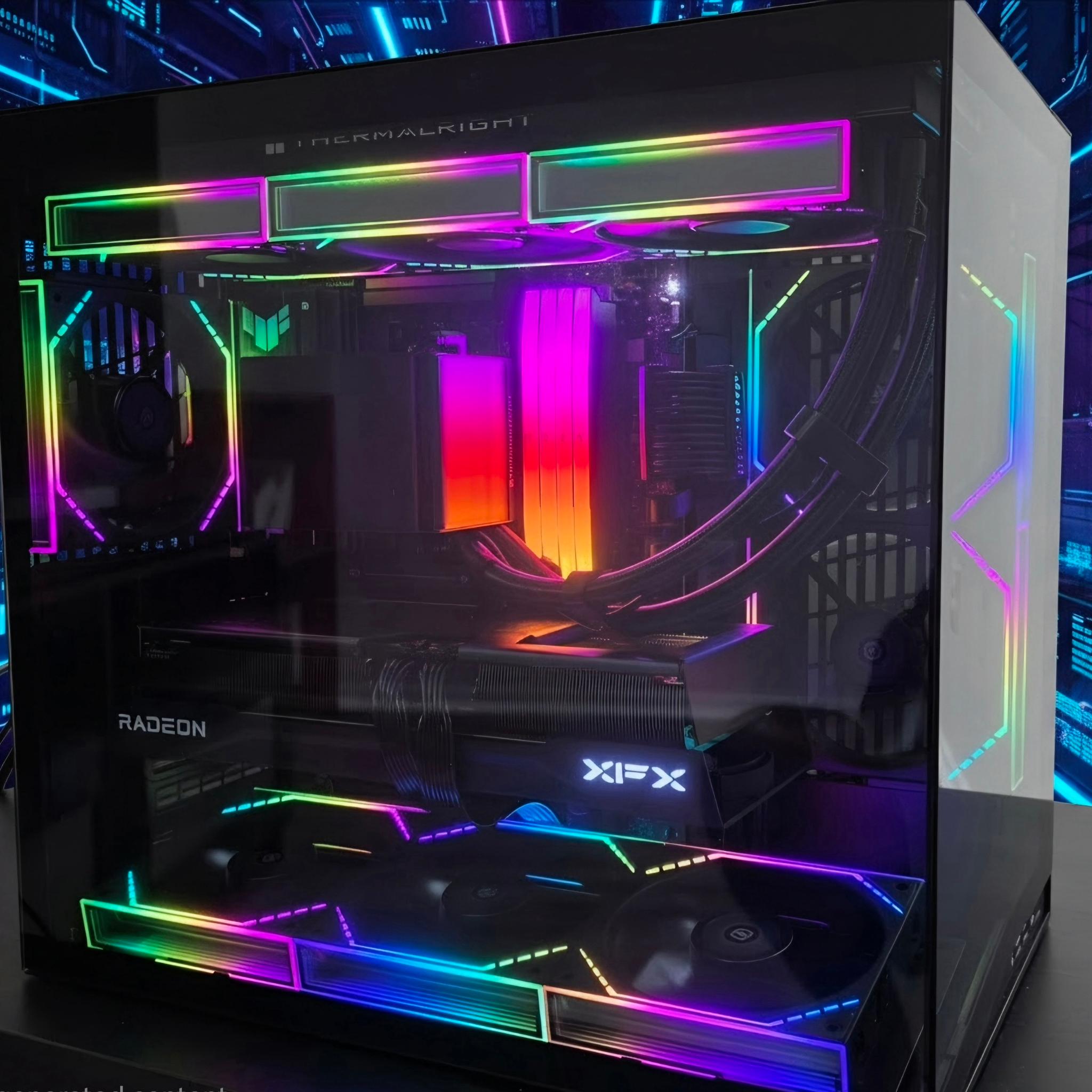 High-End Gaming & Performance PC – Ryzen 7 9850X3D + Radeon RX 9070 XT