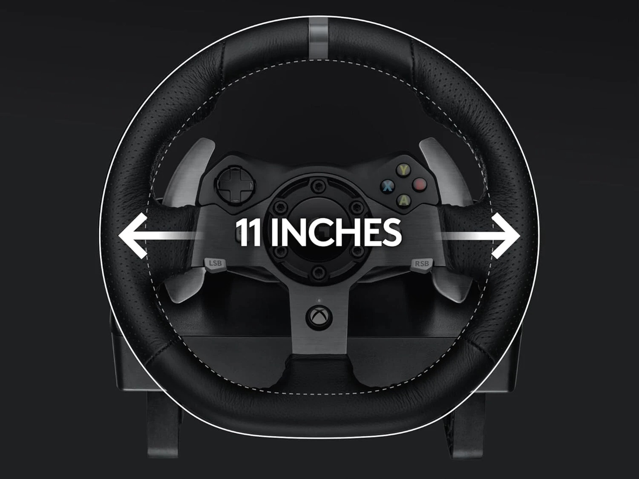Logitech G920 Driving Force Racing Wheel - Black (941-000121)
