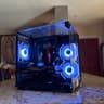 Black Gaming PC | RX 6600XT 8GB | INTEL 7-8700 | 16GB RAM | 500GB NVME SSD | Wi-Fi + Bluetooth Pcie
