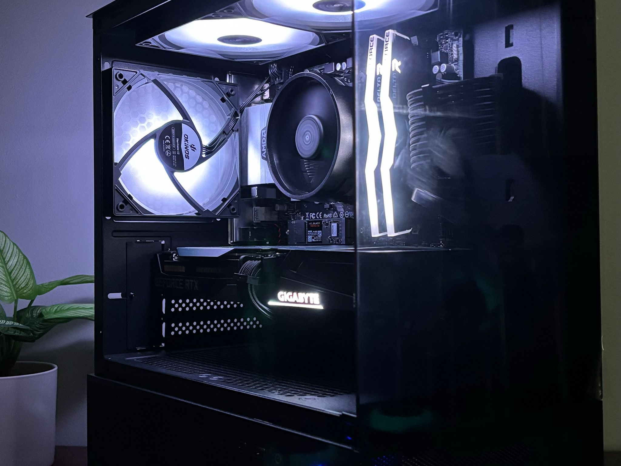 ♠️ BUILD 002 ♠️ 1440p Gaming & Streaming PC | RTX 3060, Ryzen 7 5700x, 16GB DDR4