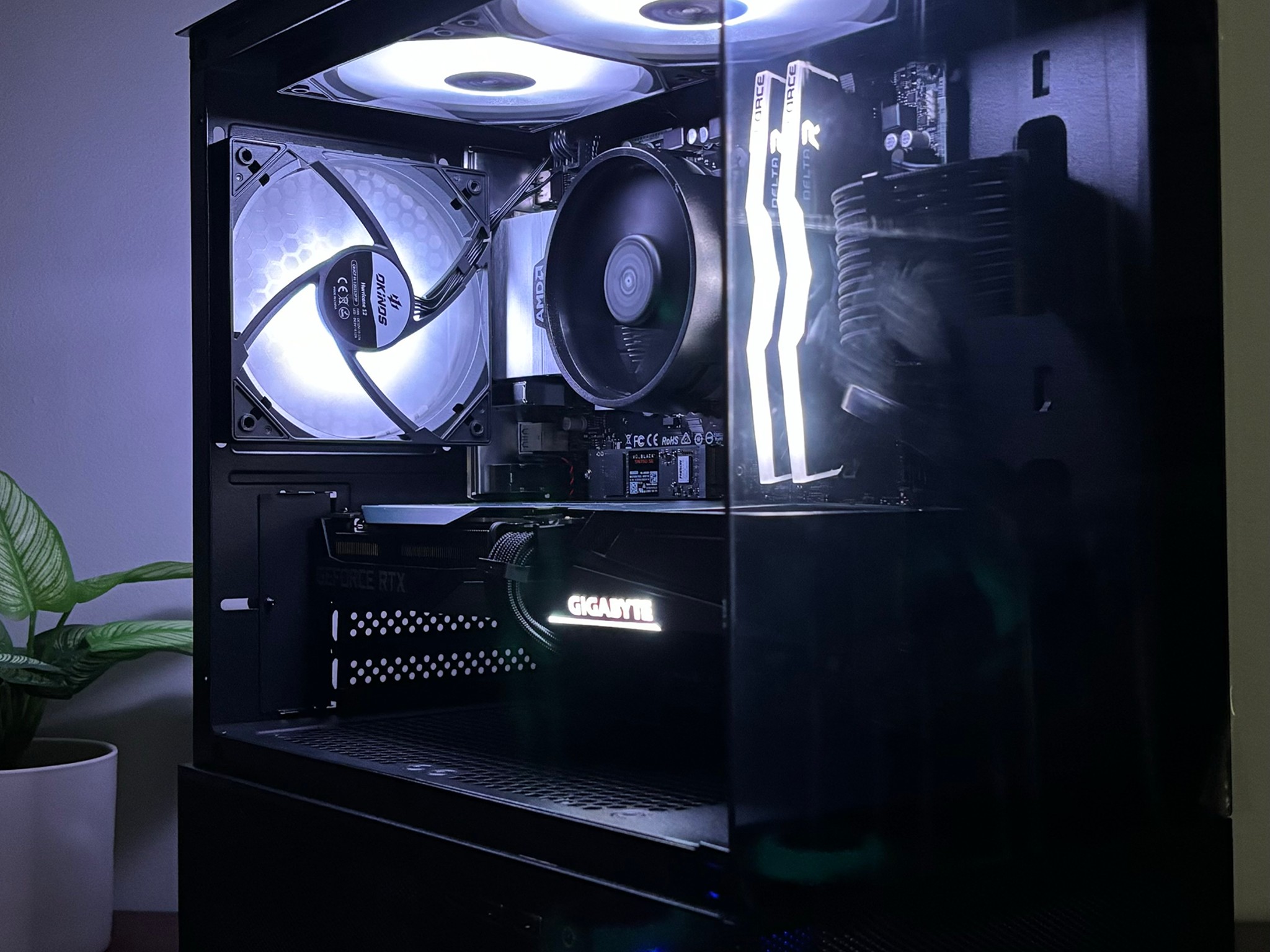 ♠️ BUILD 002 ♠️ 1440p Gaming & Streaming PC | RTX 3060, Ryzen 7 5700x, 16GB DDR4