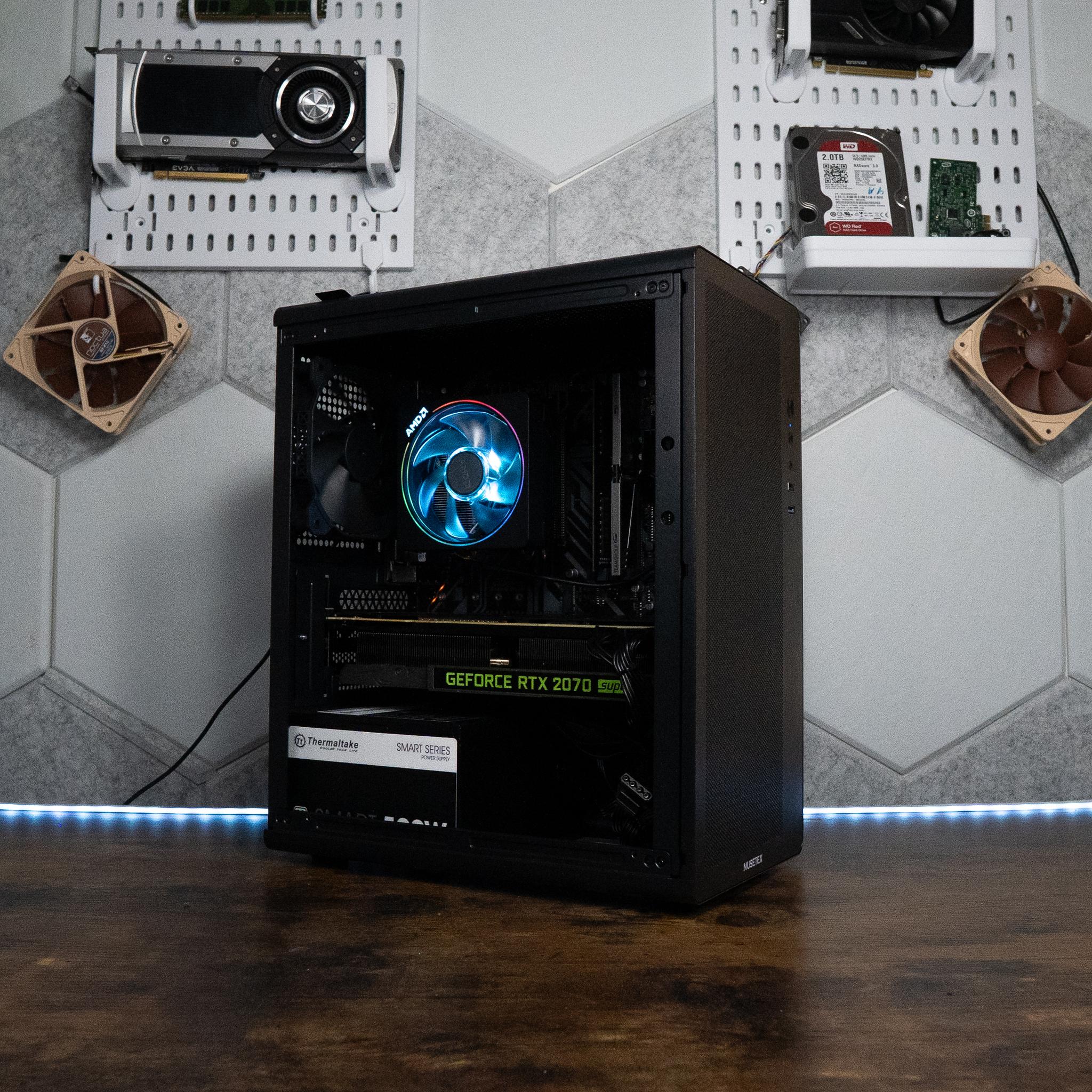 🍬🍬 | RTX 2070 Super 8GB | RYZEN 5 3600 | 16GB DDR4 RAM | 1TB Micron SSD | Y2K Hero BRONZE