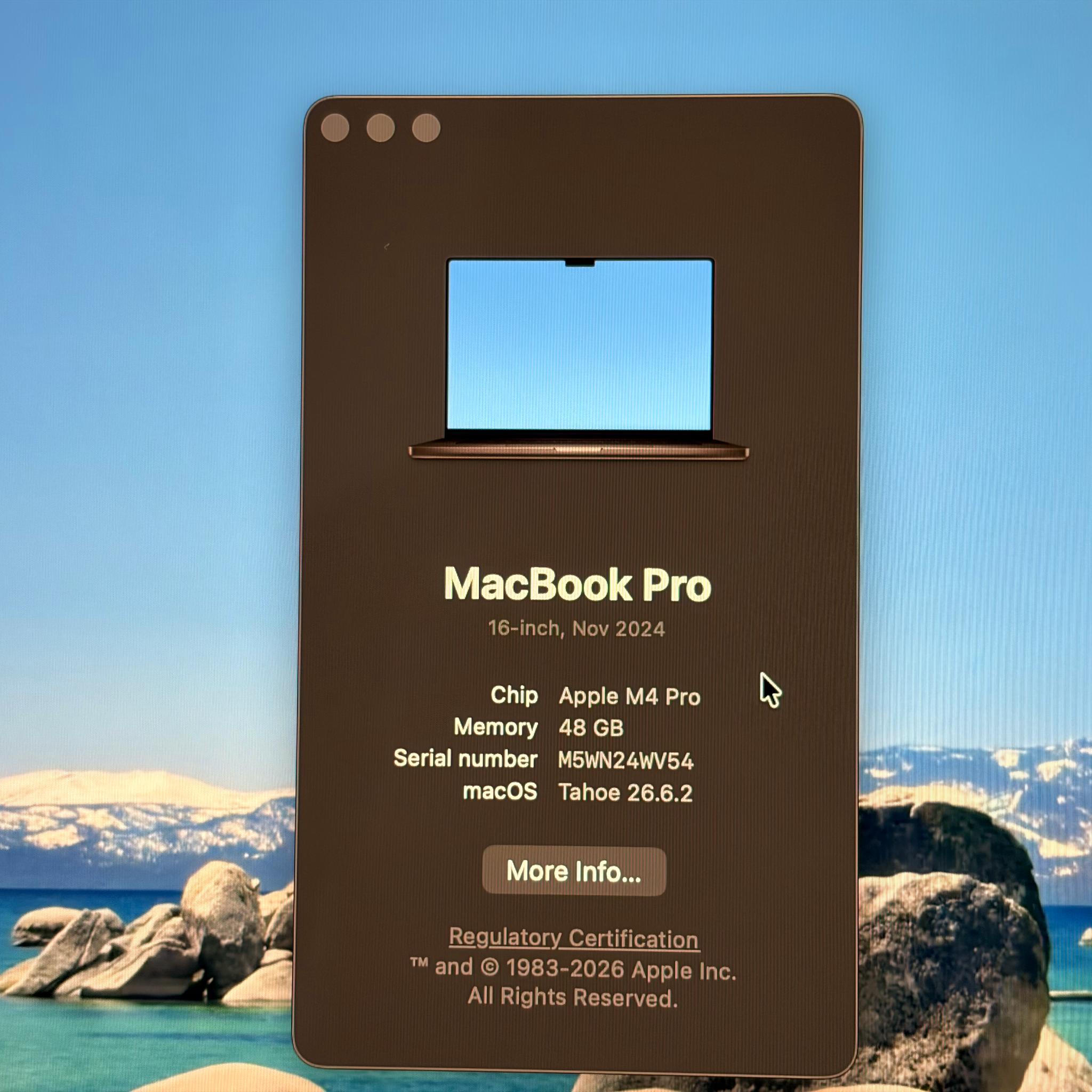 16" Macbook Pro M4 Pro 48GB Ram | 512 GB SSD