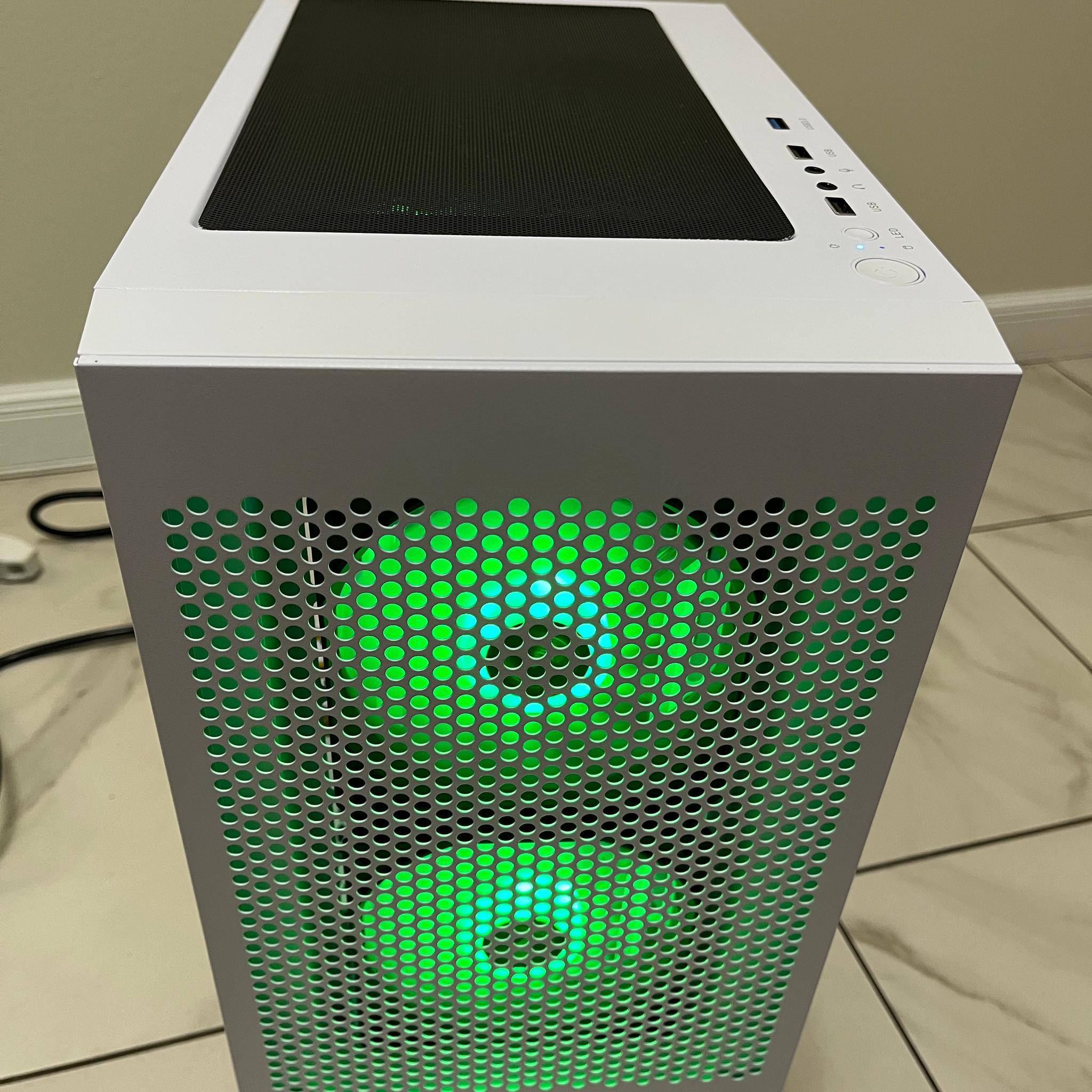 NVIDIA RTX 2070 Super, Intel i5-10400, 16GB RAM, 500 GB SSD, High FPS RGB Gaming PC w/ Wi-Fi