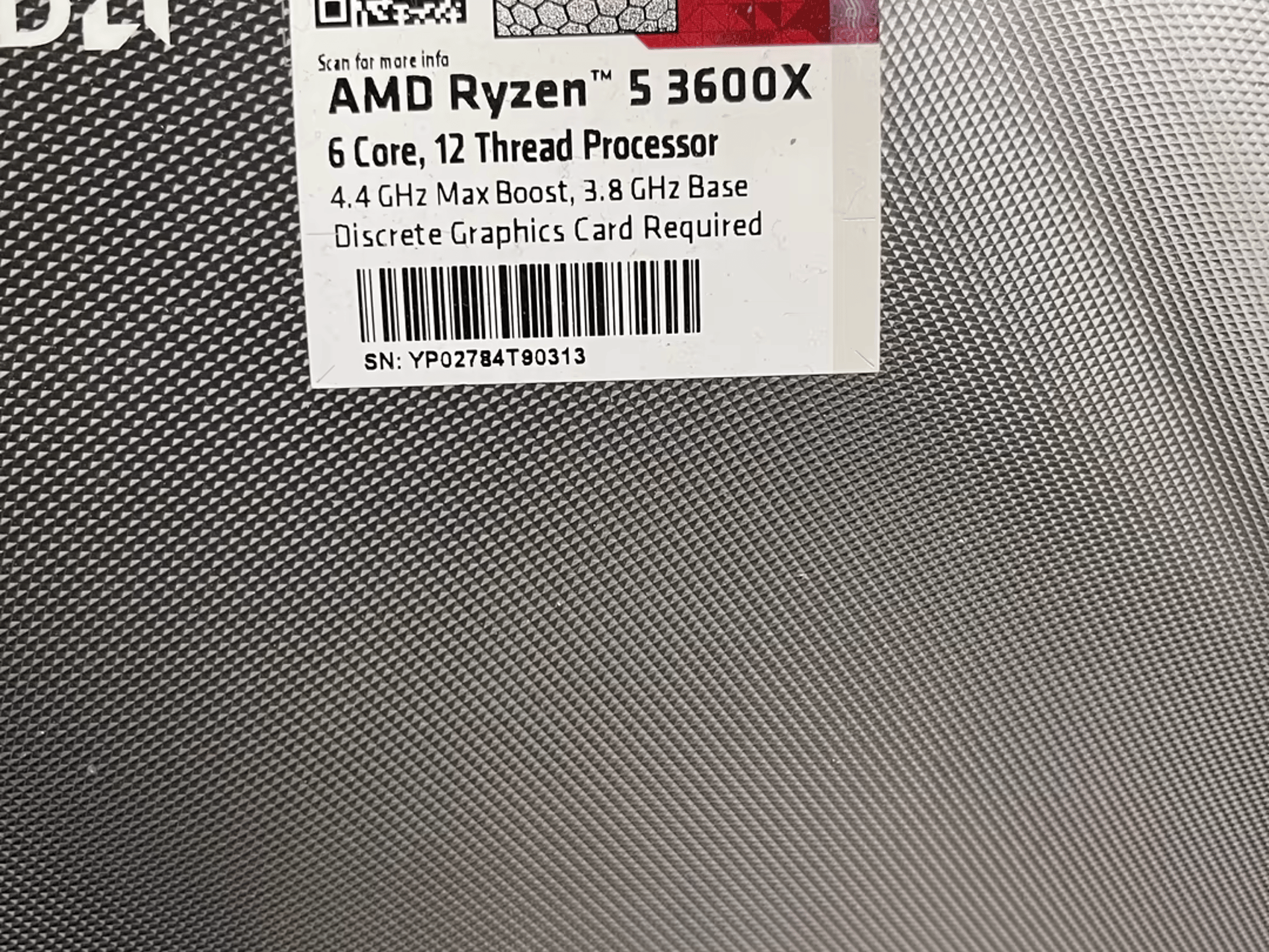Ryzen 5 3600x