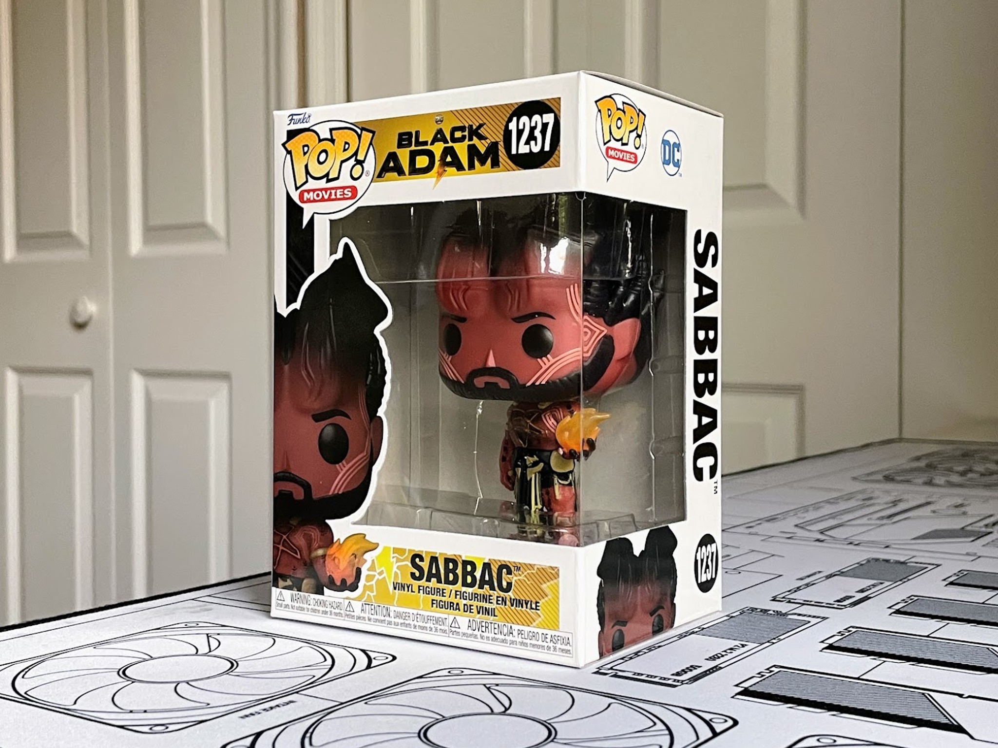 Funko Pop! Movies: Black Adam - Sabbac